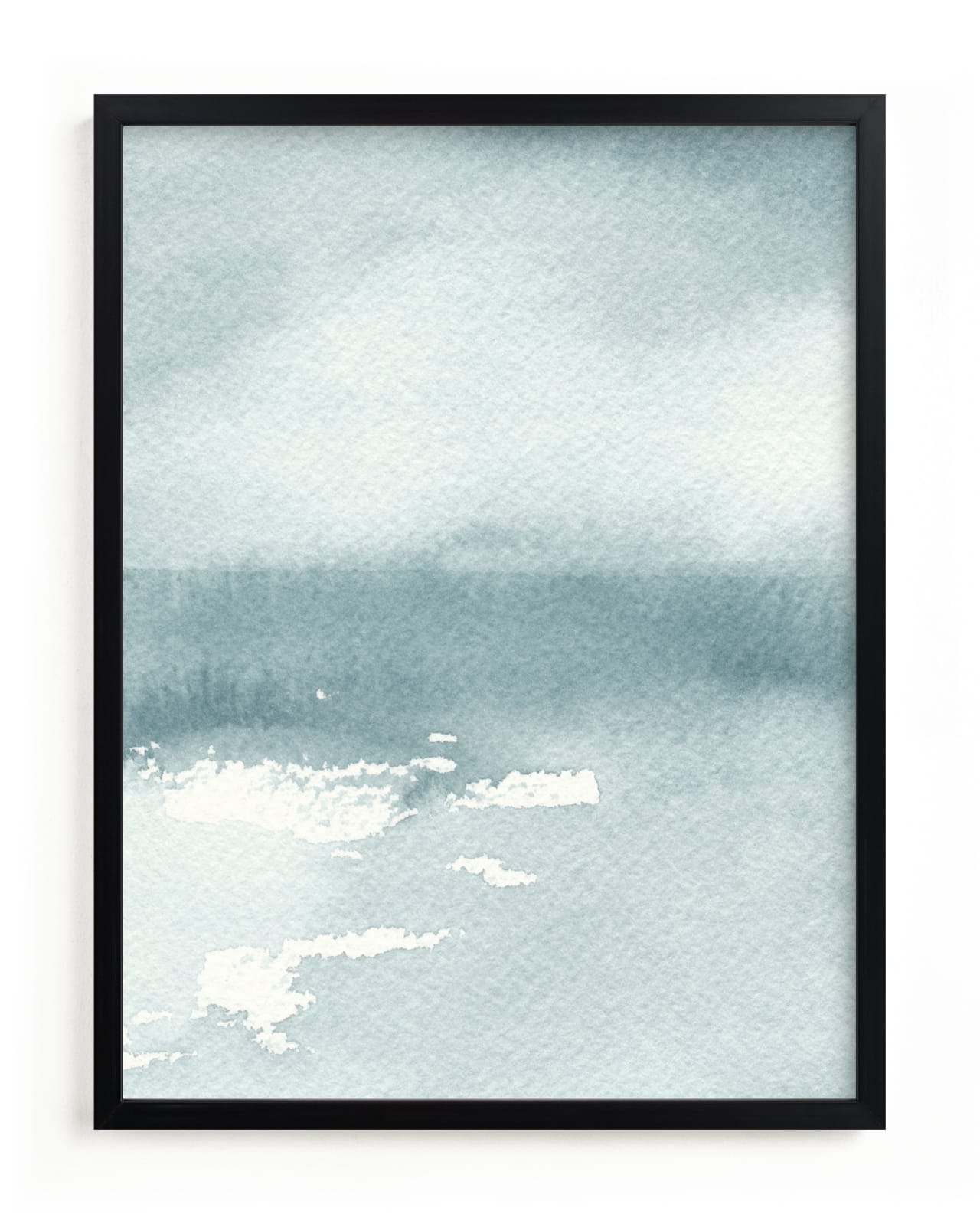 "Ice on the Lake" - Limited Edition Art Print by Renee Anne Bouffard-McManus in beautiful frame options and a variety of sizes.