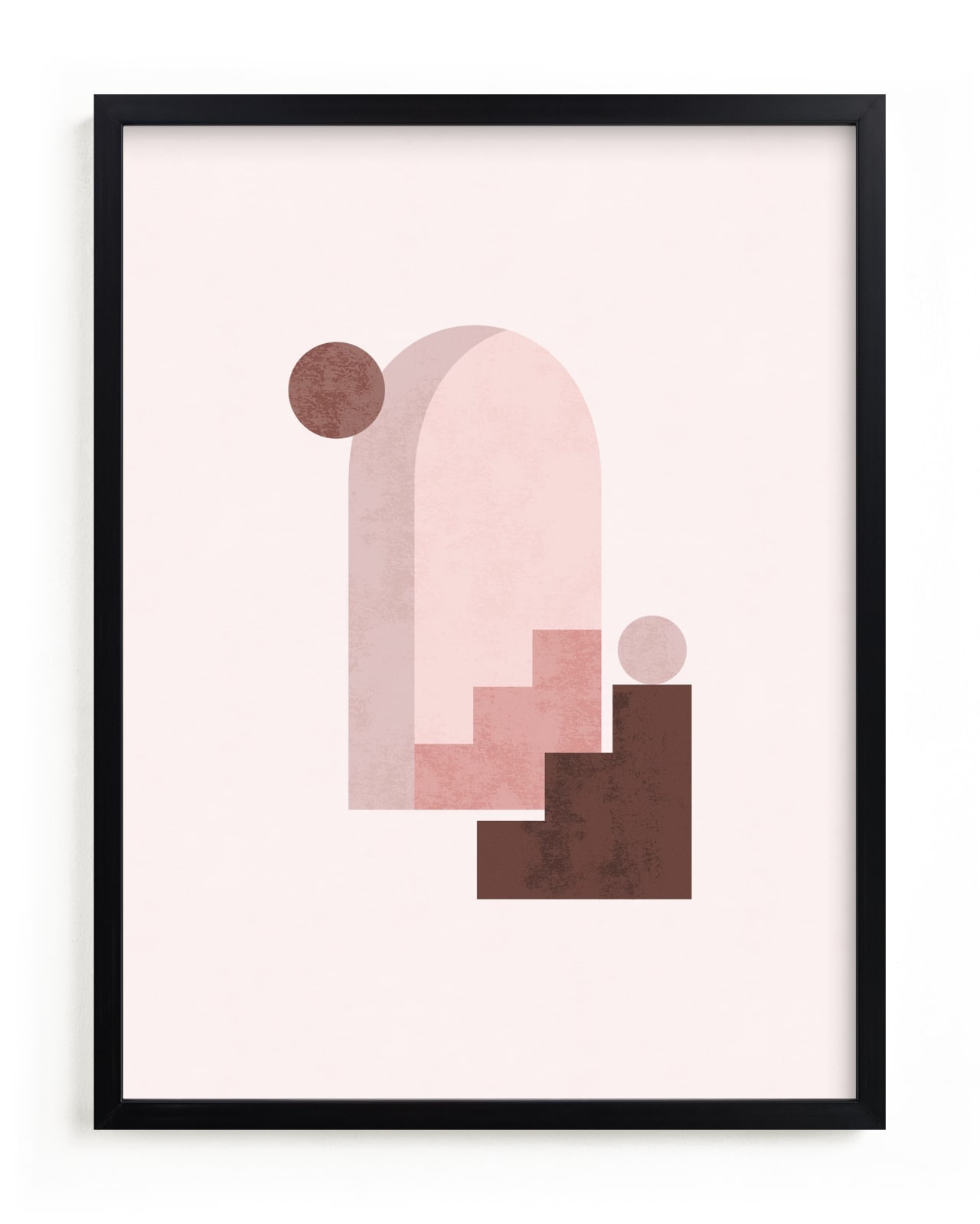 "Rustic Geometry 1" - Limited Edition Art Print by Iveta Angelova in beautiful frame options and a variety of sizes.