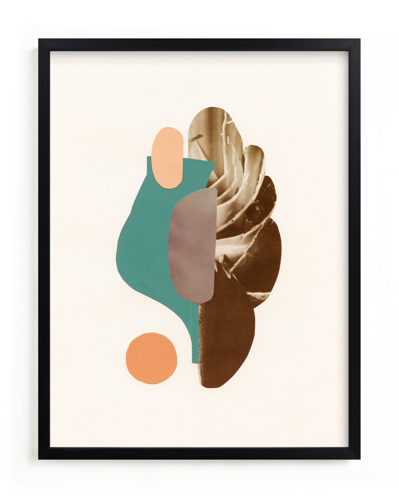 "Organic Curves II" - Limited Edition Art Print by Field and Sky in beautiful frame options and a variety of sizes.