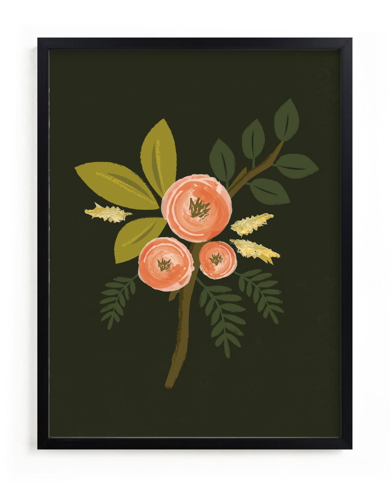 "Botanical no.1" - Limited Edition Art Print by Karidy Walker in beautiful frame options and a variety of sizes.