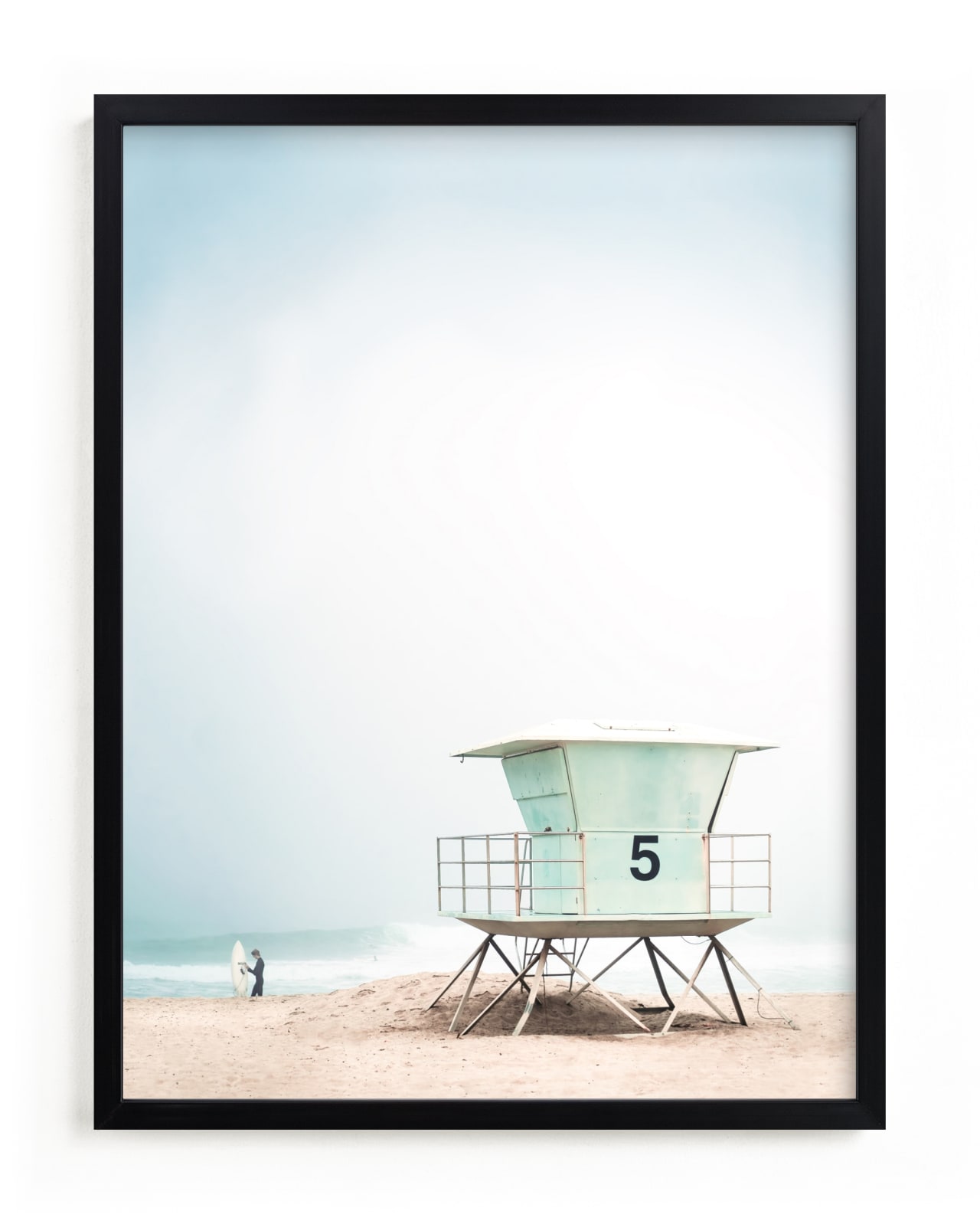 "Meet Me at Tower 5" - Open Edition Fine Art Print by Kamala Nahas in beautiful frame options and a variety of sizes.