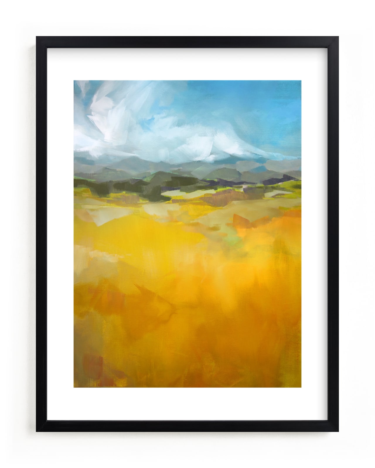 "Head for the Hills" - Open Edition Fine Art Print by Jess Franks in beautiful frame options and a variety of sizes.