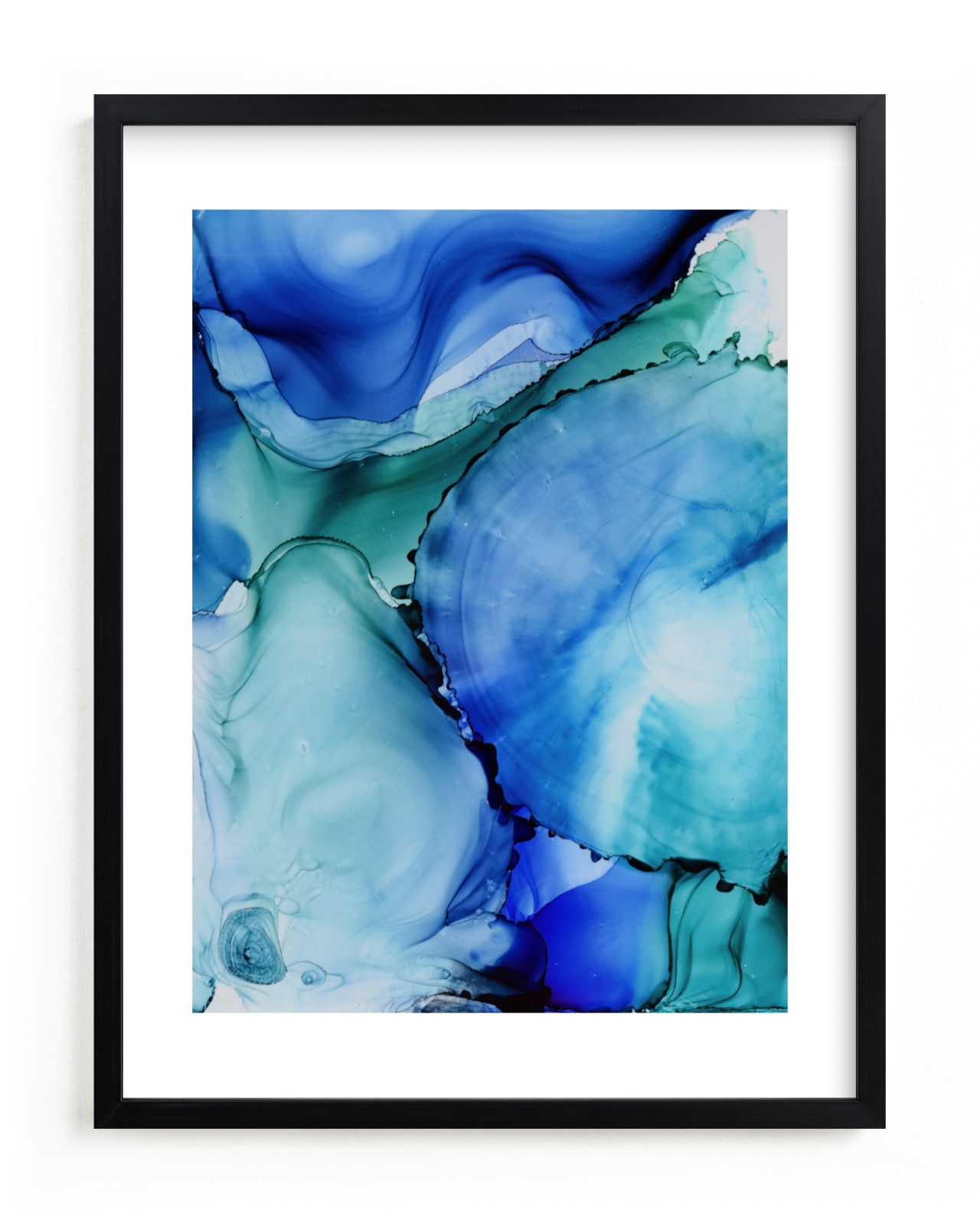 "shibori dreams" - Open Edition Fine Art Print by Marla Beyer in beautiful frame options and a variety of sizes.