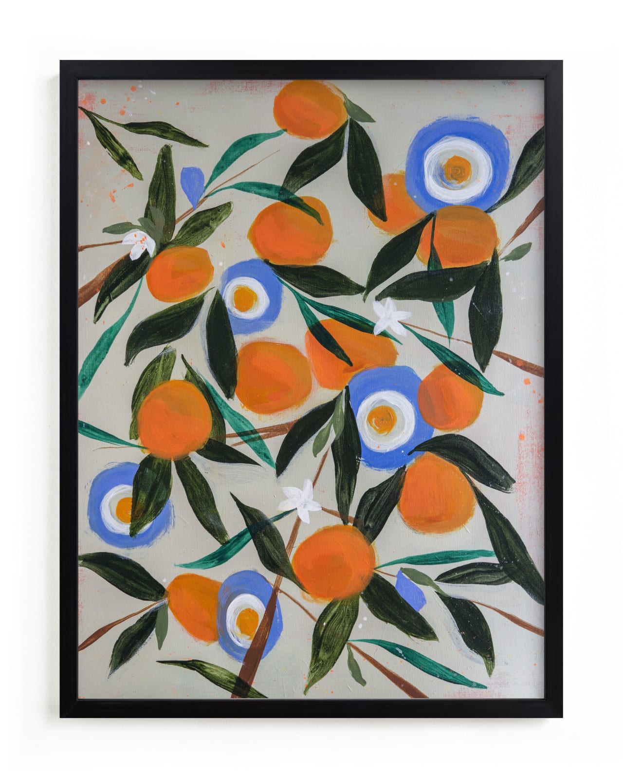 "Orange Tree" - Open Edition Fine Art Print by Rachel Roe in beautiful frame options and a variety of sizes.