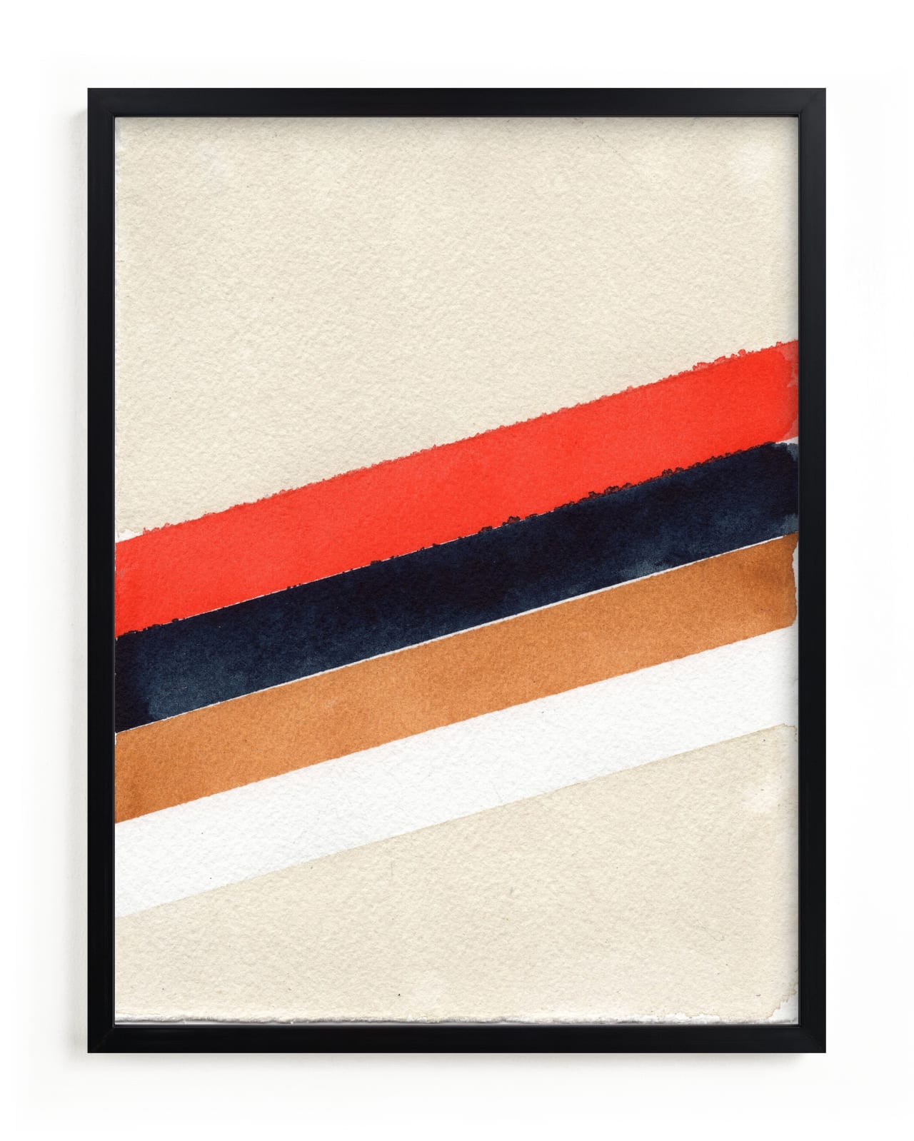 "Retro Stripes" - Open Edition Fine Art Print by Celeste Duffy in beautiful frame options and a variety of sizes.