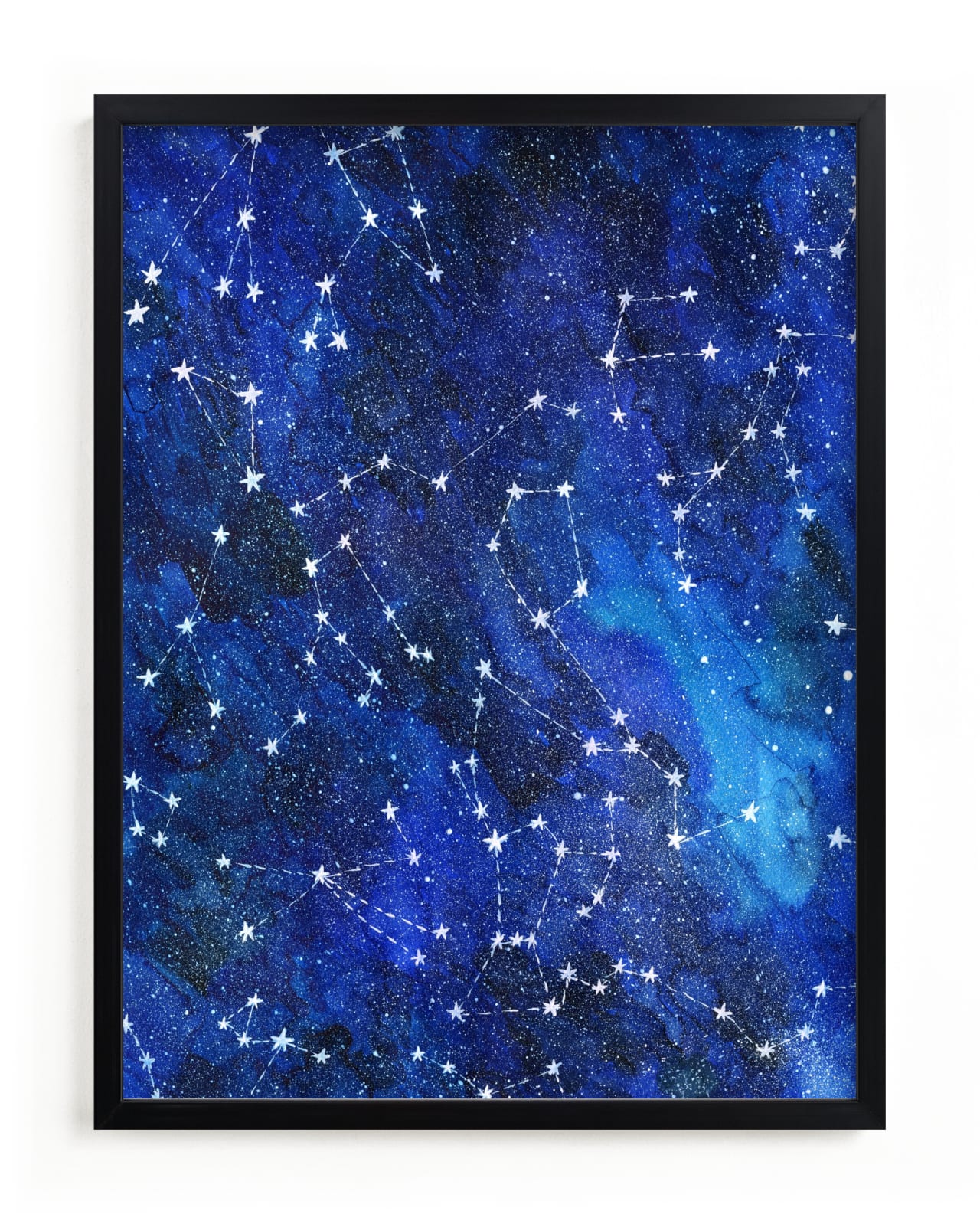 "Constellations" - Limited Edition Art Print by Alexandra Dzh in beautiful frame options and a variety of sizes.