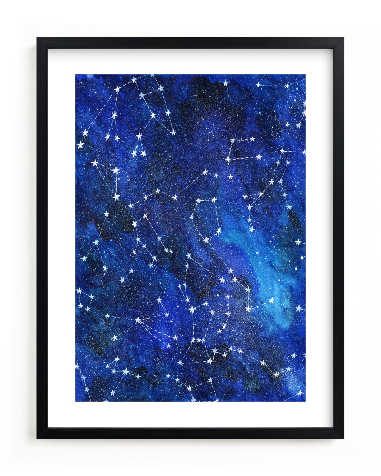 "Constellations" - Limited Edition Art Print by Alexandra Dzh in beautiful frame options and a variety of sizes.