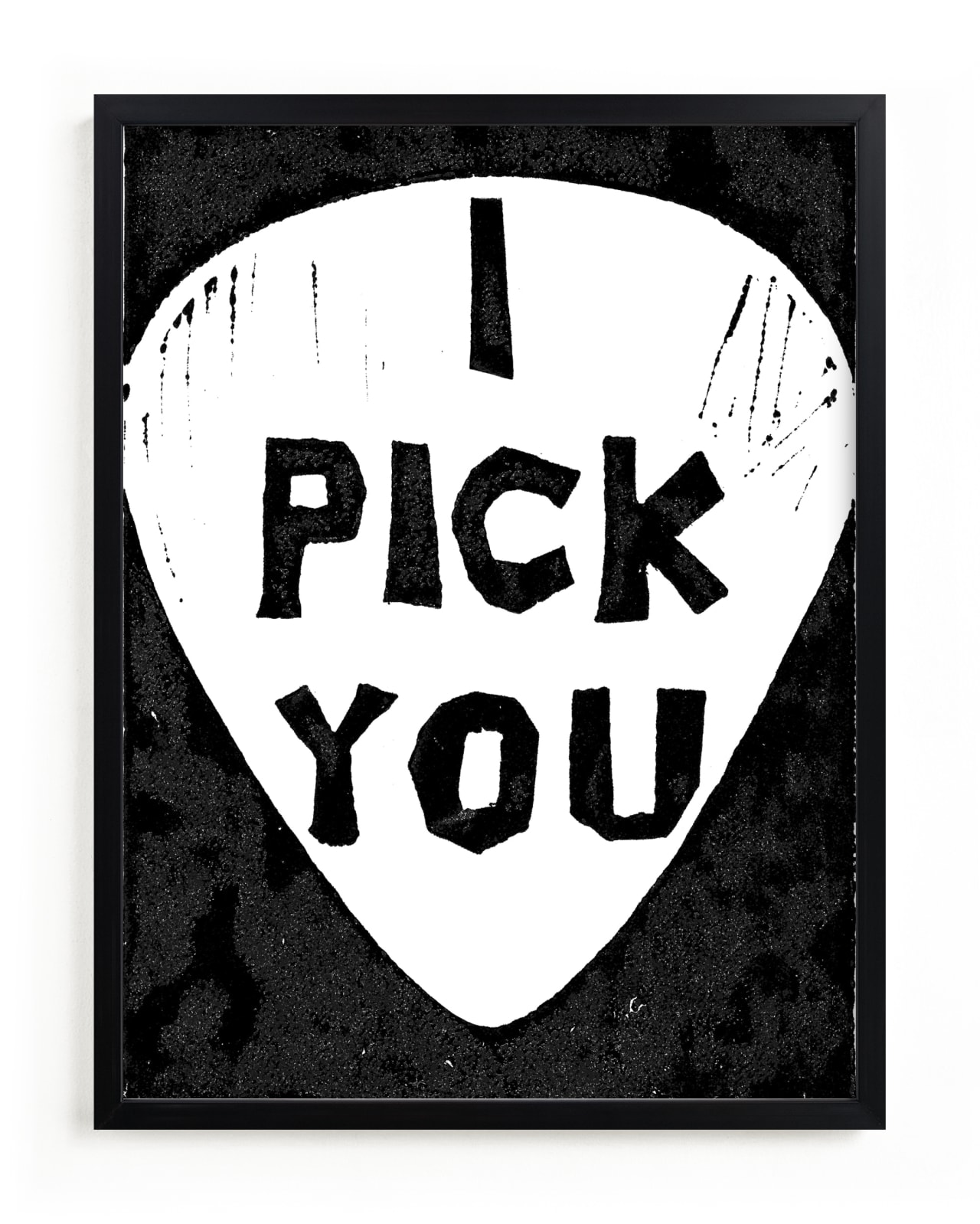 "I Pick You" - Limited Edition Art Print by Jennifer Matlock in beautiful frame options and a variety of sizes.