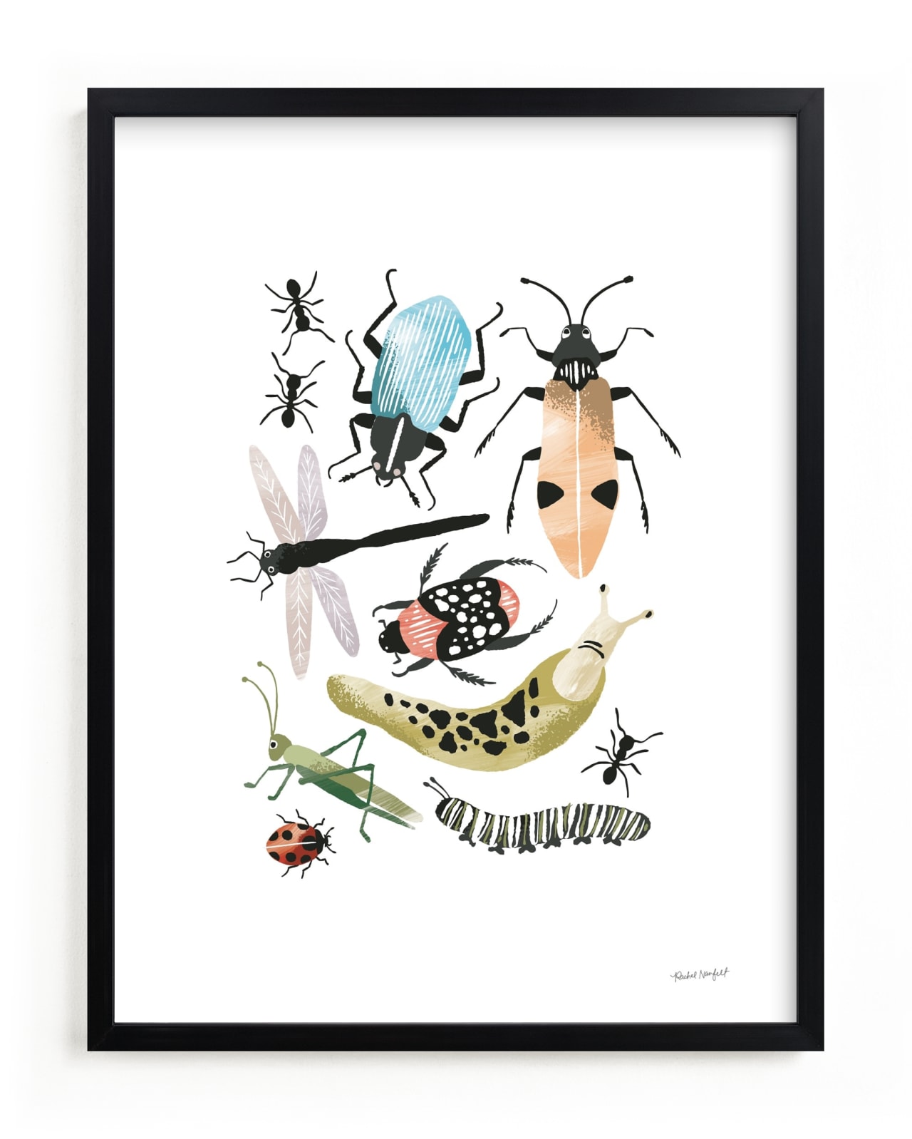 "Buggy" - Limited Edition Art Print by Alethea and Ruth in beautiful frame options and a variety of sizes.