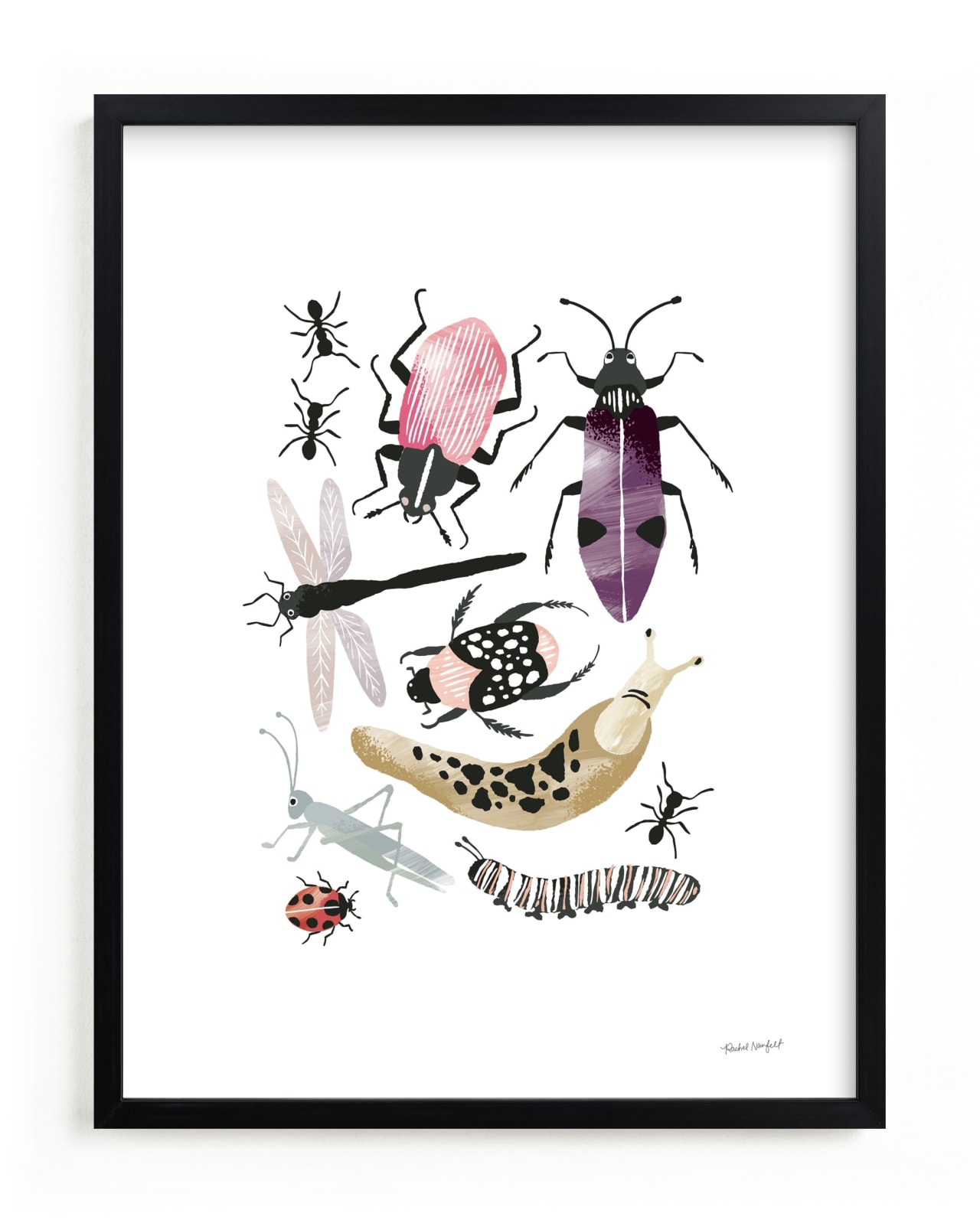 "Buggy" - Limited Edition Art Print by Alethea and Ruth in beautiful frame options and a variety of sizes.