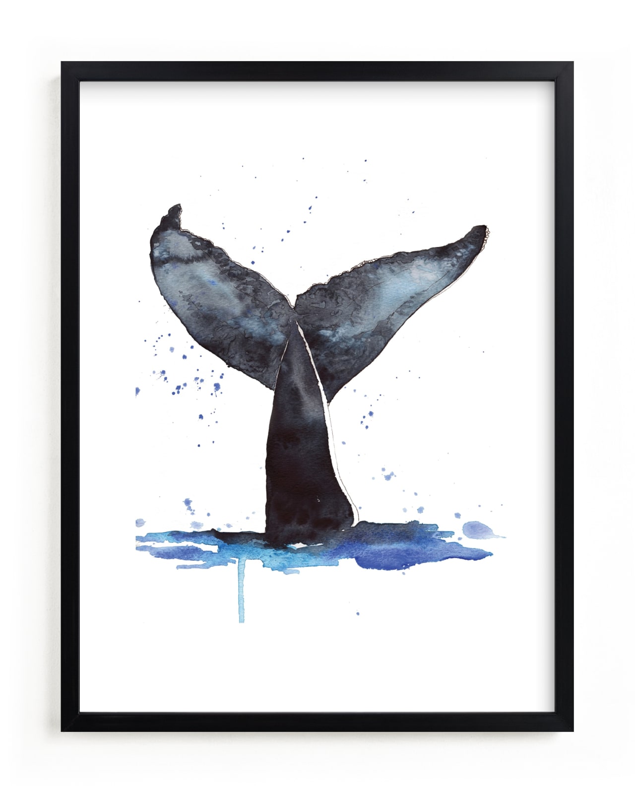 "Whale Tale" by Kelsey McNatt in beautiful frame options and a variety of sizes.