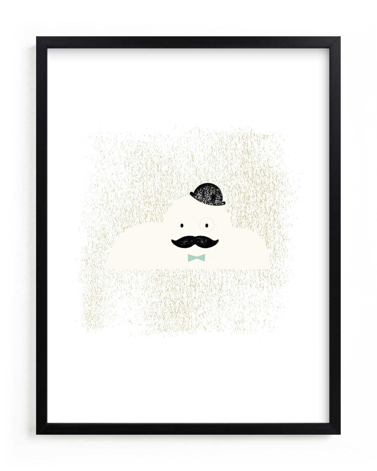 "Mr. Cloud" by fatfatin in beautiful frame options and a variety of sizes.