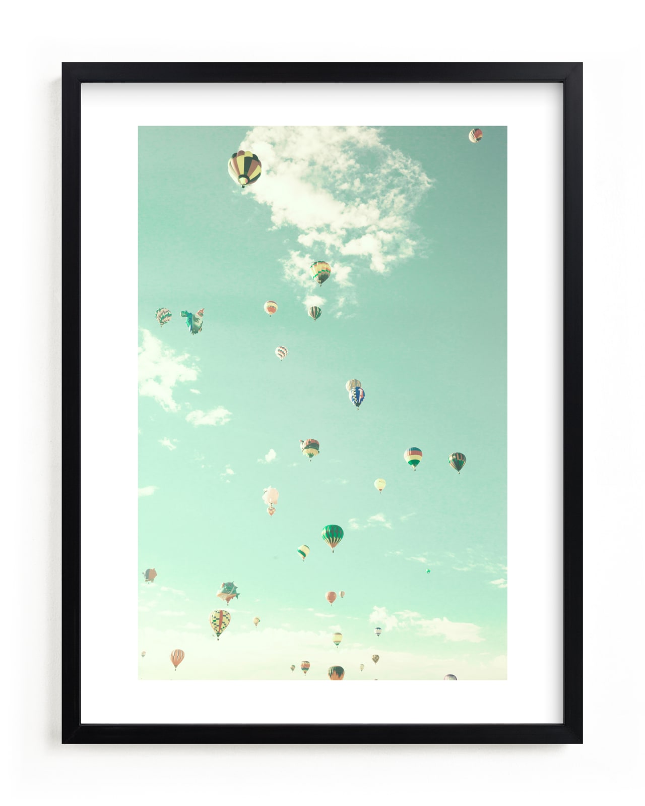 "Balloon Party" by Caroline Mint in beautiful frame options and a variety of sizes.