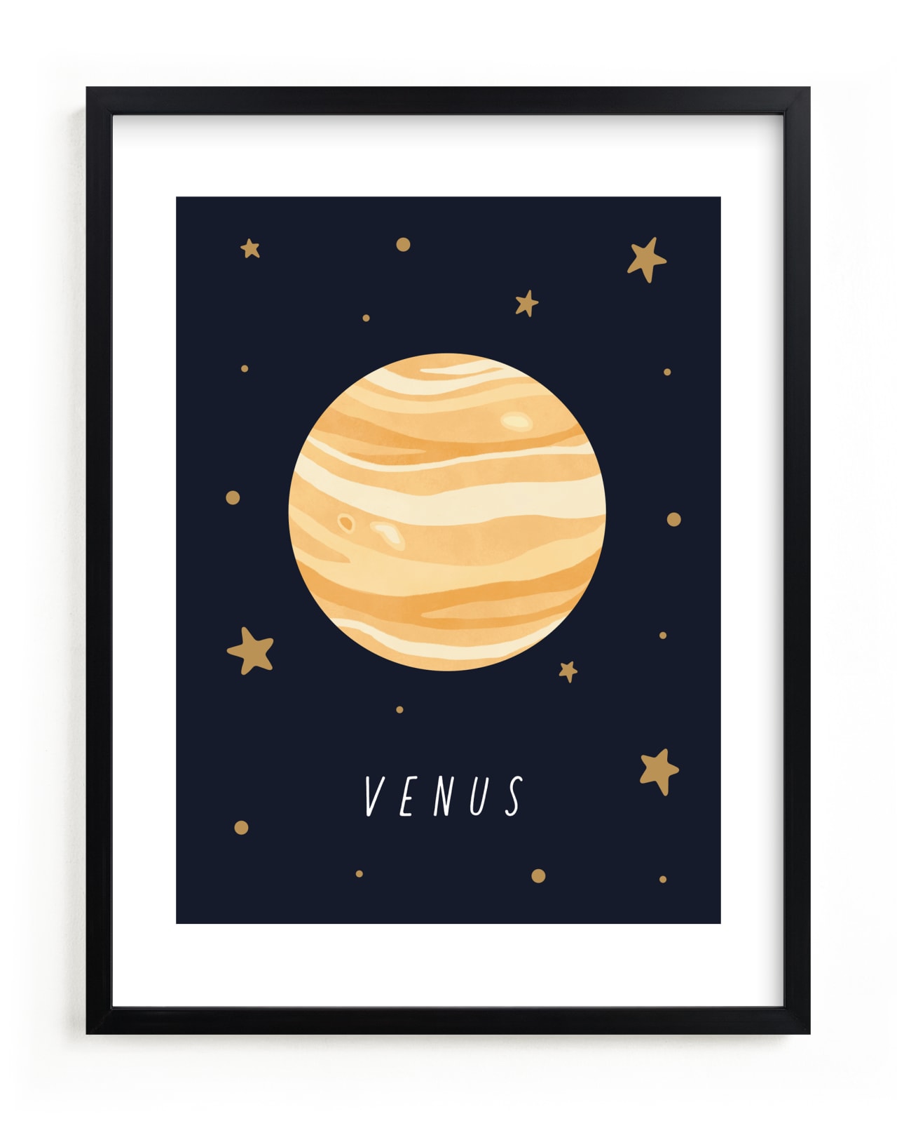 "Solar System II (Venus)" by Elly in beautiful frame options and a variety of sizes.