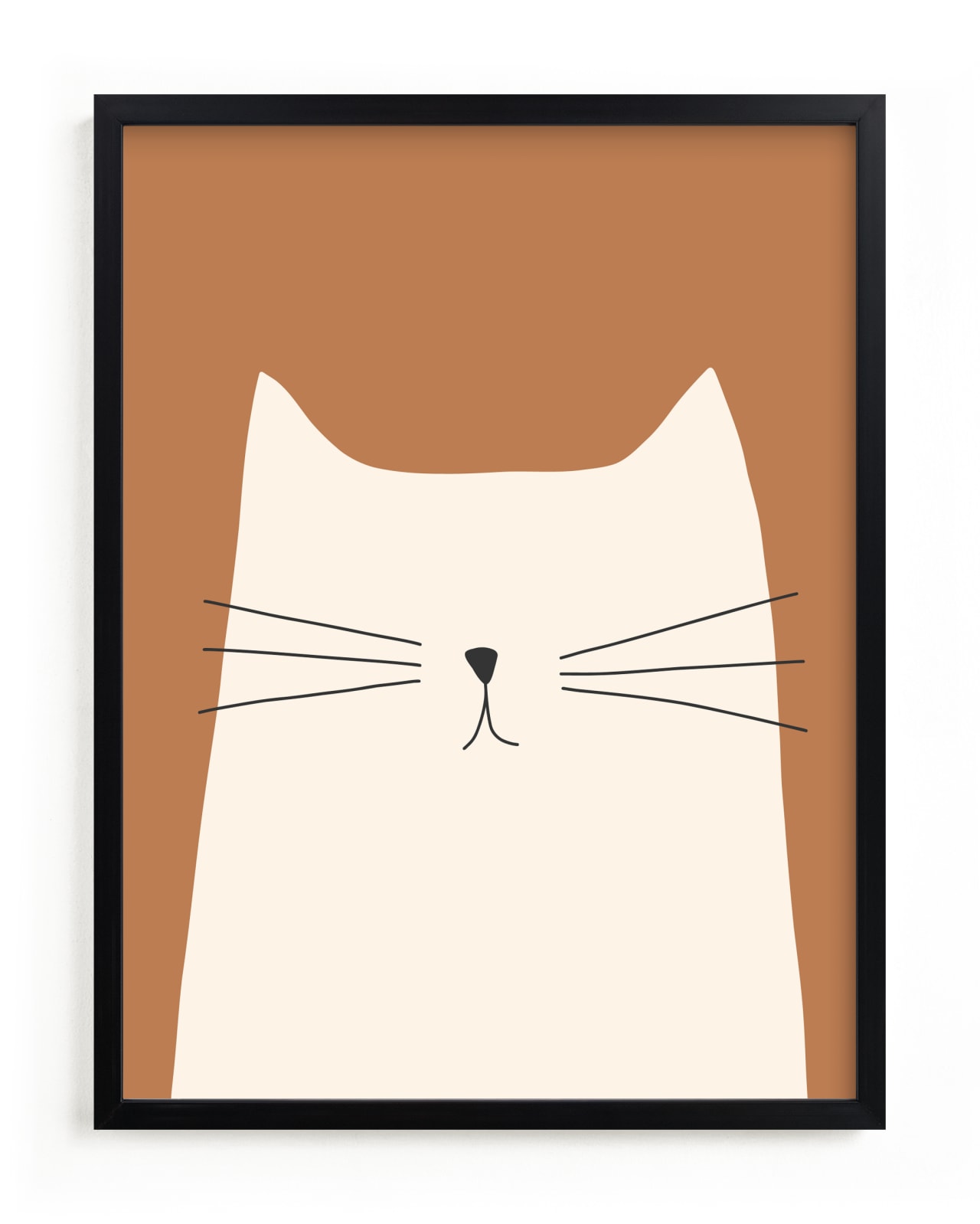 "House Cat" - Limited Edition Art Print by Coit Creative in beautiful frame options and a variety of sizes.
