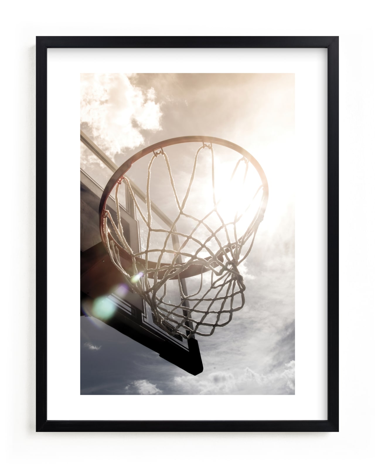 "Hoop Sunflare" by Beth Murphy in beautiful frame options and a variety of sizes.