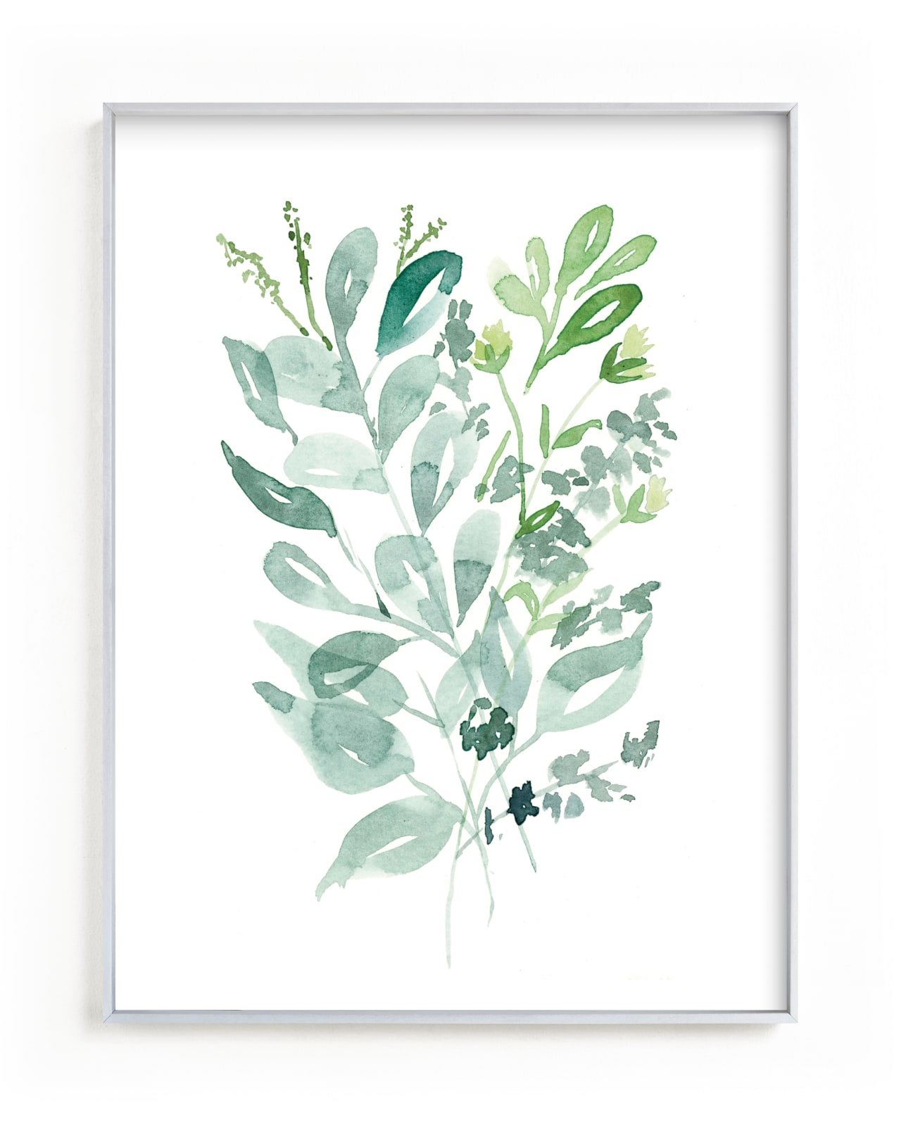 "Bouquet No 7" - Art Print by Leah Bisch in beautiful frame options and a variety of sizes.