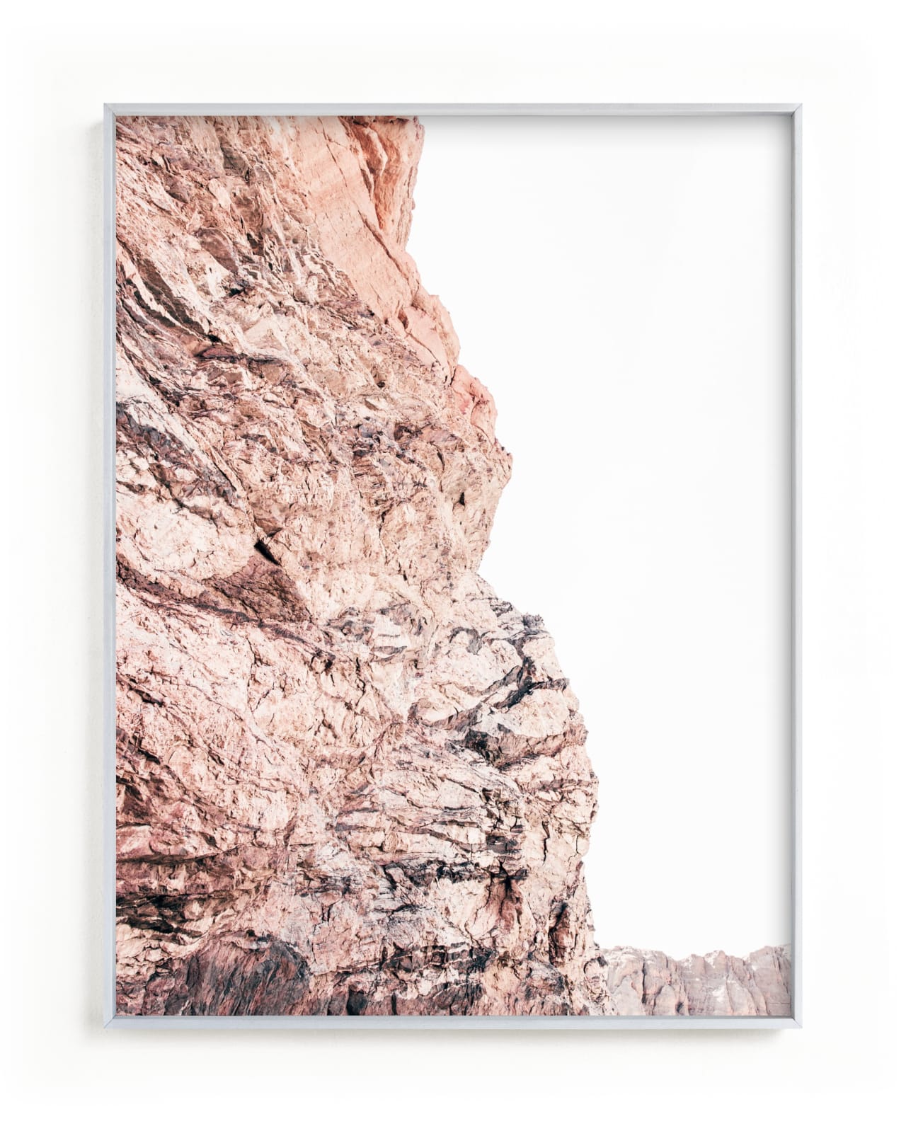 "Painted Canyon 2" - Art Print by Kamala Nahas in beautiful frame options and a variety of sizes.