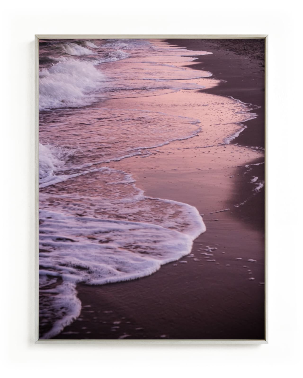 "Pink Tide" - Limited Edition Art Print by Erin Beutel in beautiful frame options and a variety of sizes.