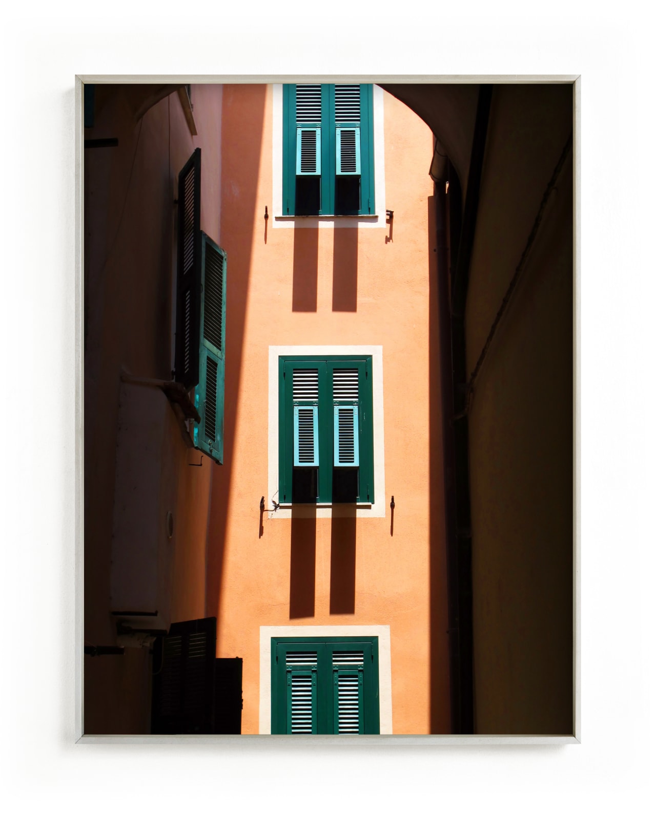 "Shutters" - Limited Edition Art Print by Paul Berthelot in beautiful frame options and a variety of sizes.