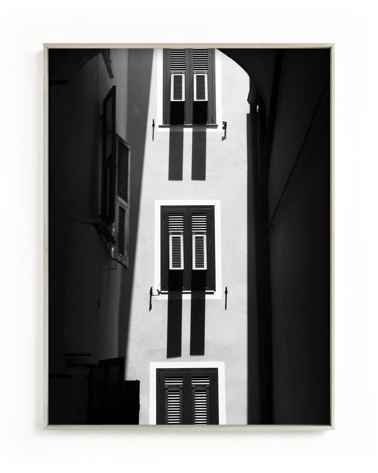"Shutters" - Limited Edition Art Print by Paul Berthelot in beautiful frame options and a variety of sizes.
