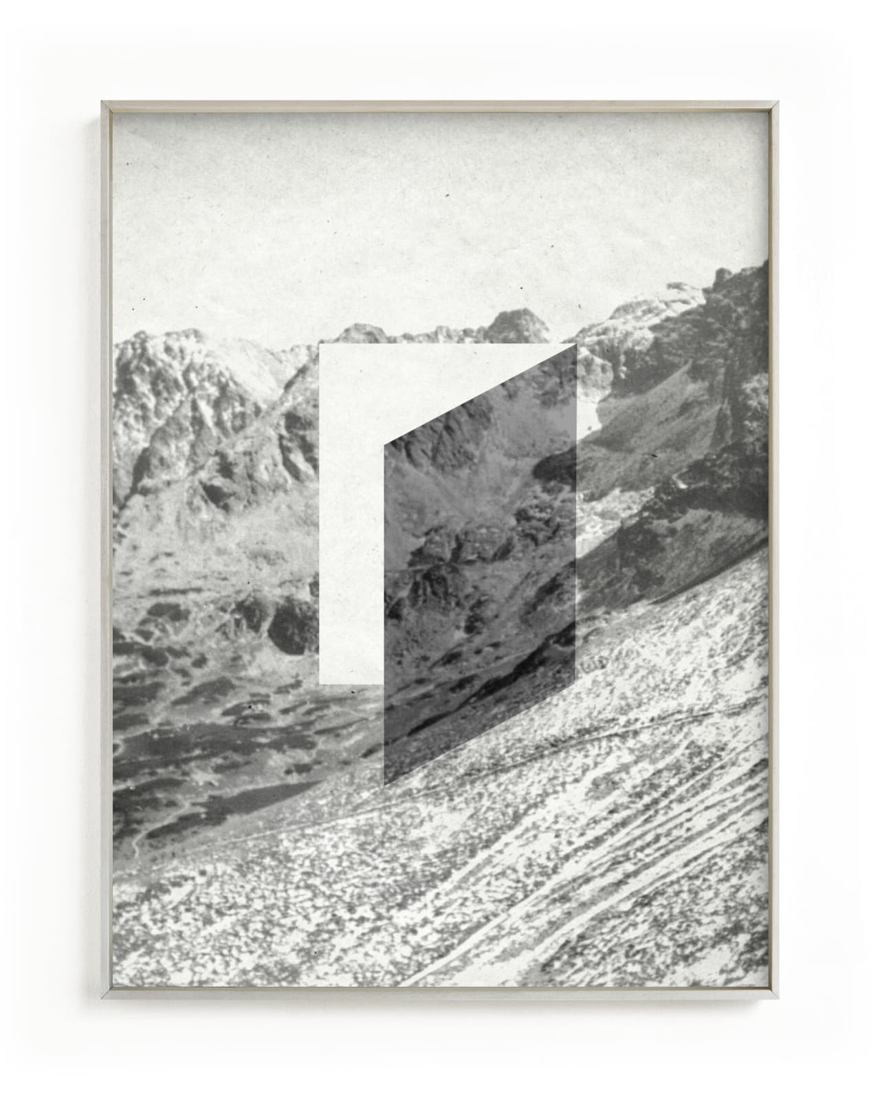 "Mountain View" - Grownup Open Edition Non-custom Art Print by Sumak Studio in beautiful frame options and a variety of sizes.