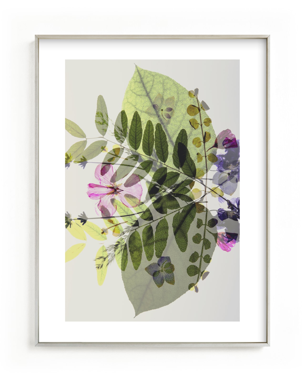 "Blended Botanicals" - Limited Edition Art Print by Karen Kardatzke in beautiful frame options and a variety of sizes.