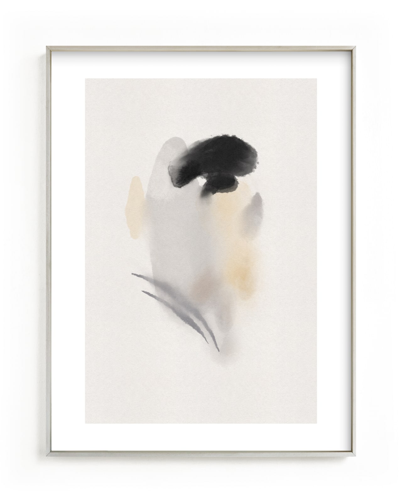 "Chickadee" - Limited Edition Art Print by Christa Kimble in beautiful frame options and a variety of sizes.