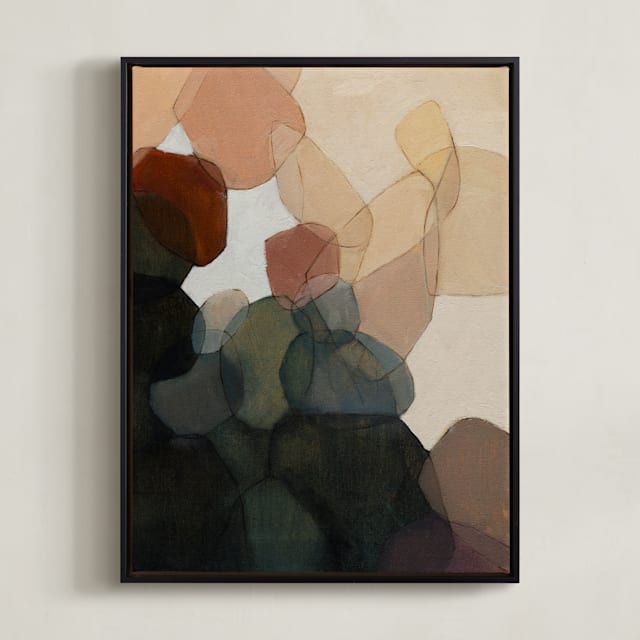 "Venn Triptych 1" - Limited Edition Art Print by Wendy Keller in beautiful frame options and a variety of sizes.