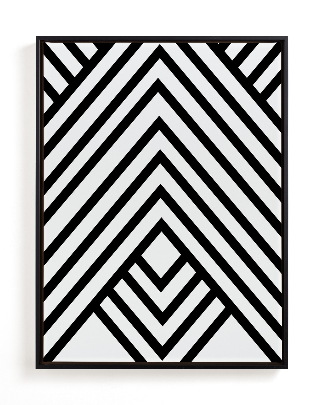 Abstract simple geometric design Fine Art Prints by Anna Minted