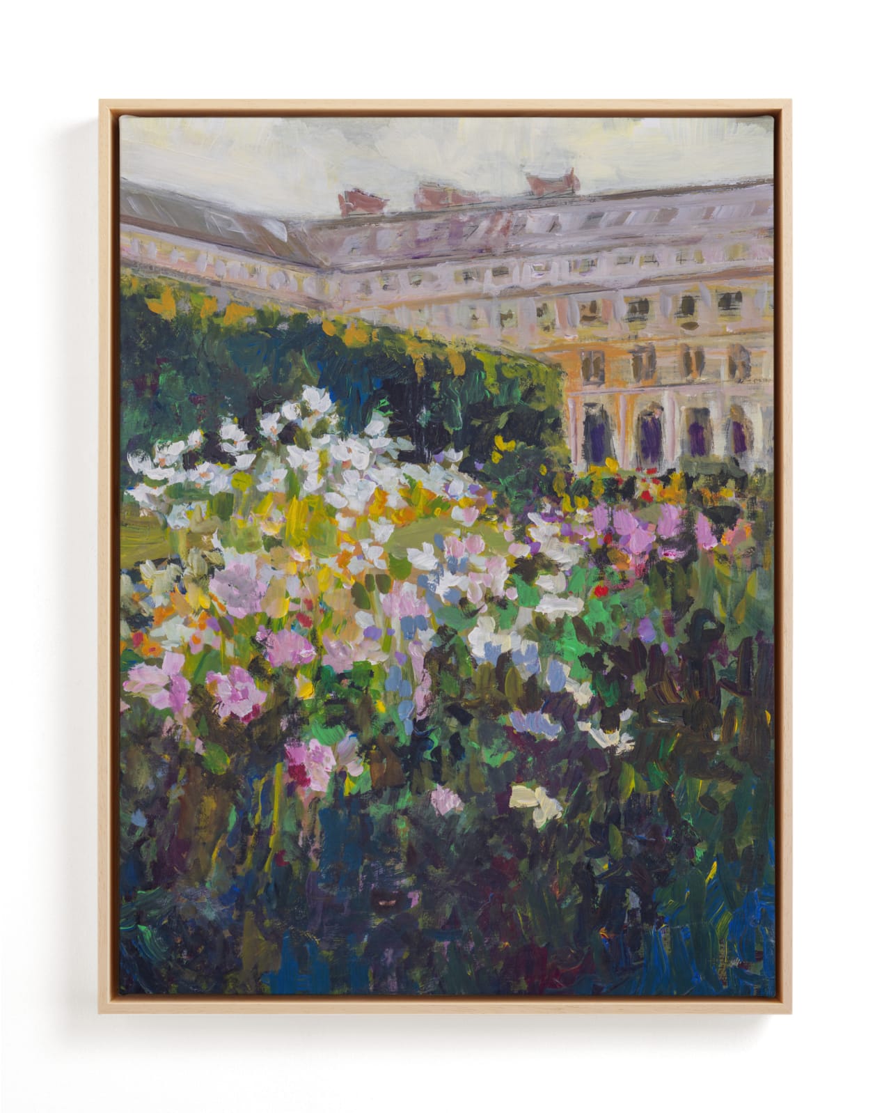 in the garden of the Palais Royale by Jacquelyn Sloane Siklos