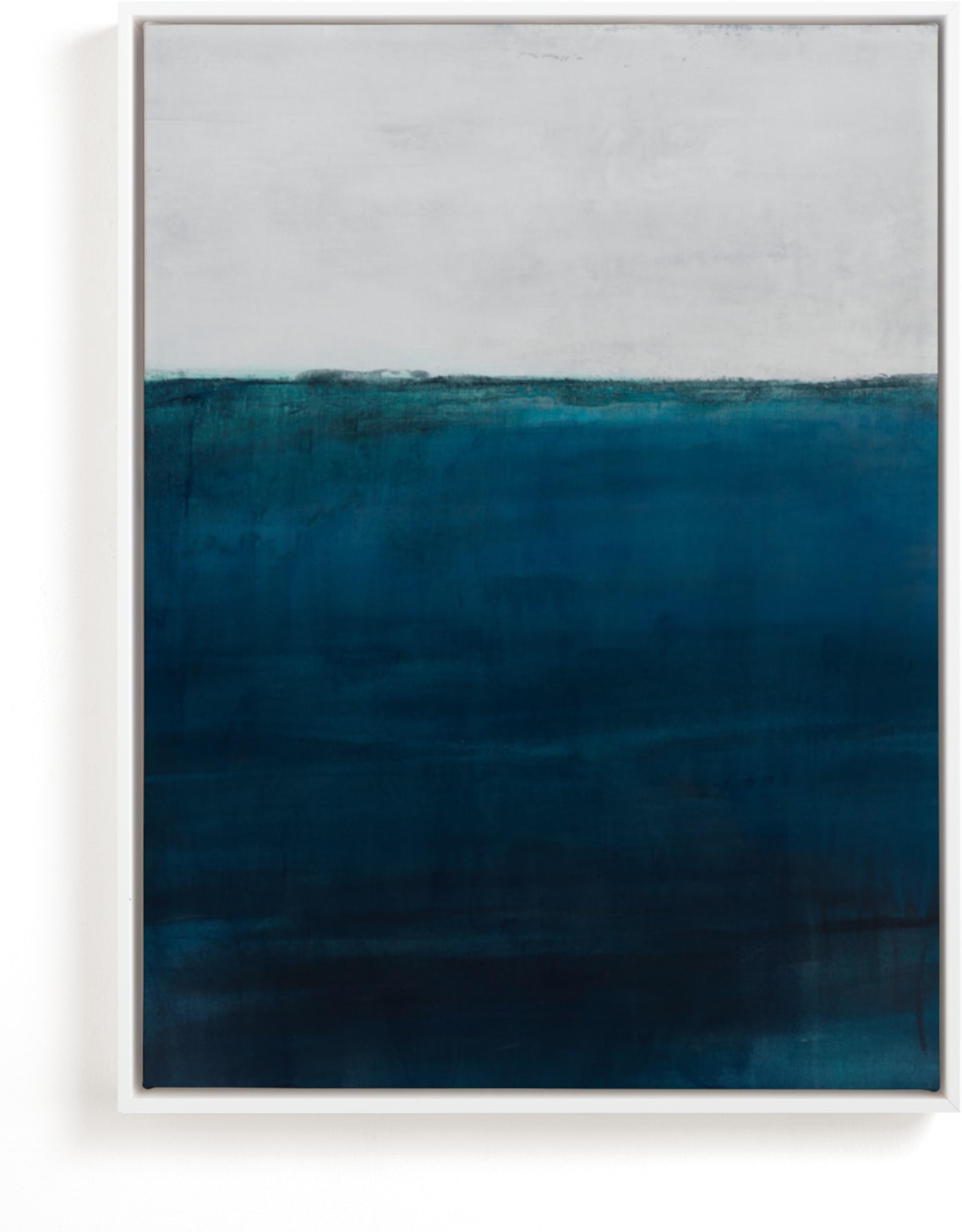 This is a blue art by Melissa Marquardt called Below the Sea.