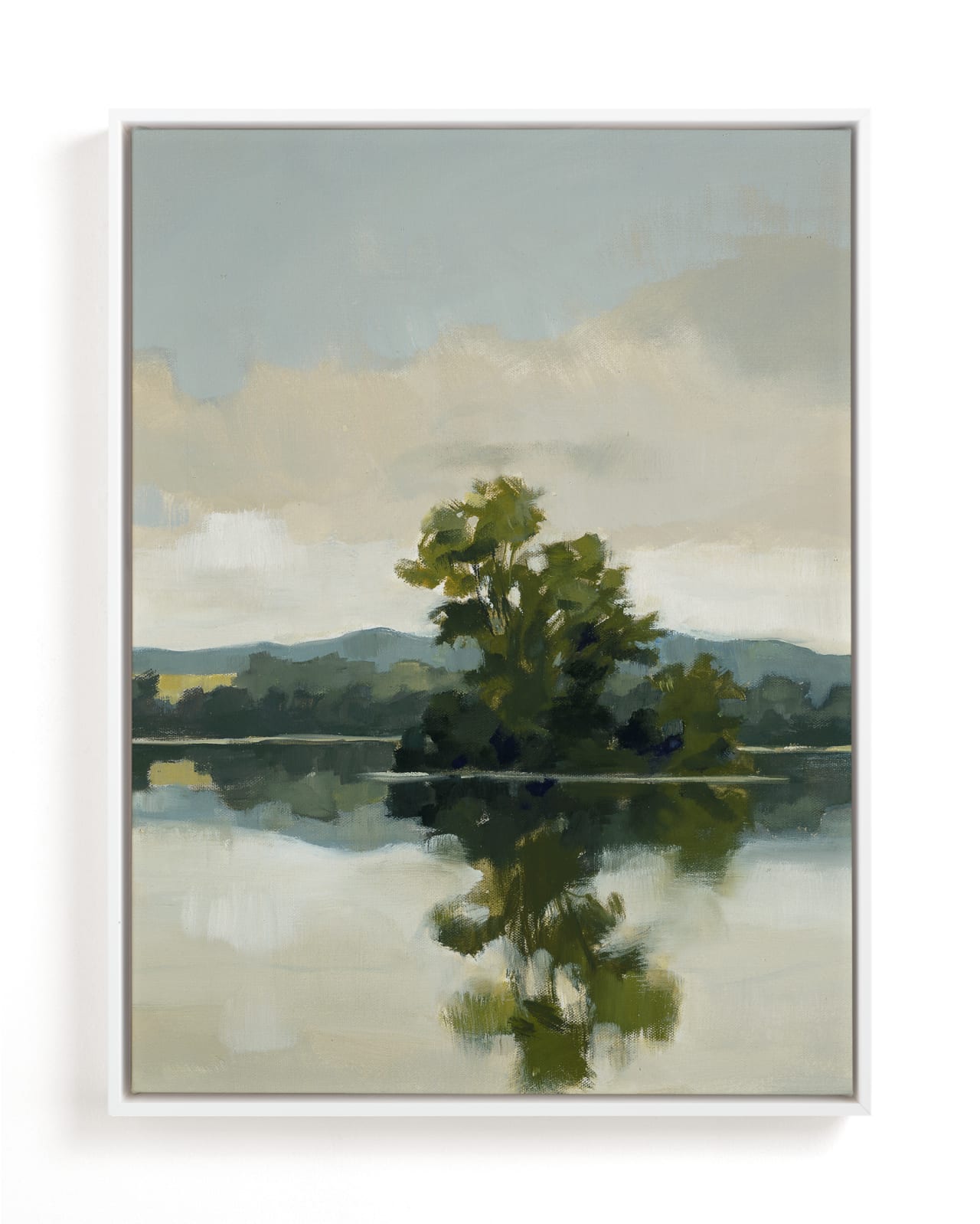 "Tranquil Waters II" - Limited Edition Art Print by Stephanie Goos Johnson in beautiful frame options and a variety of sizes.