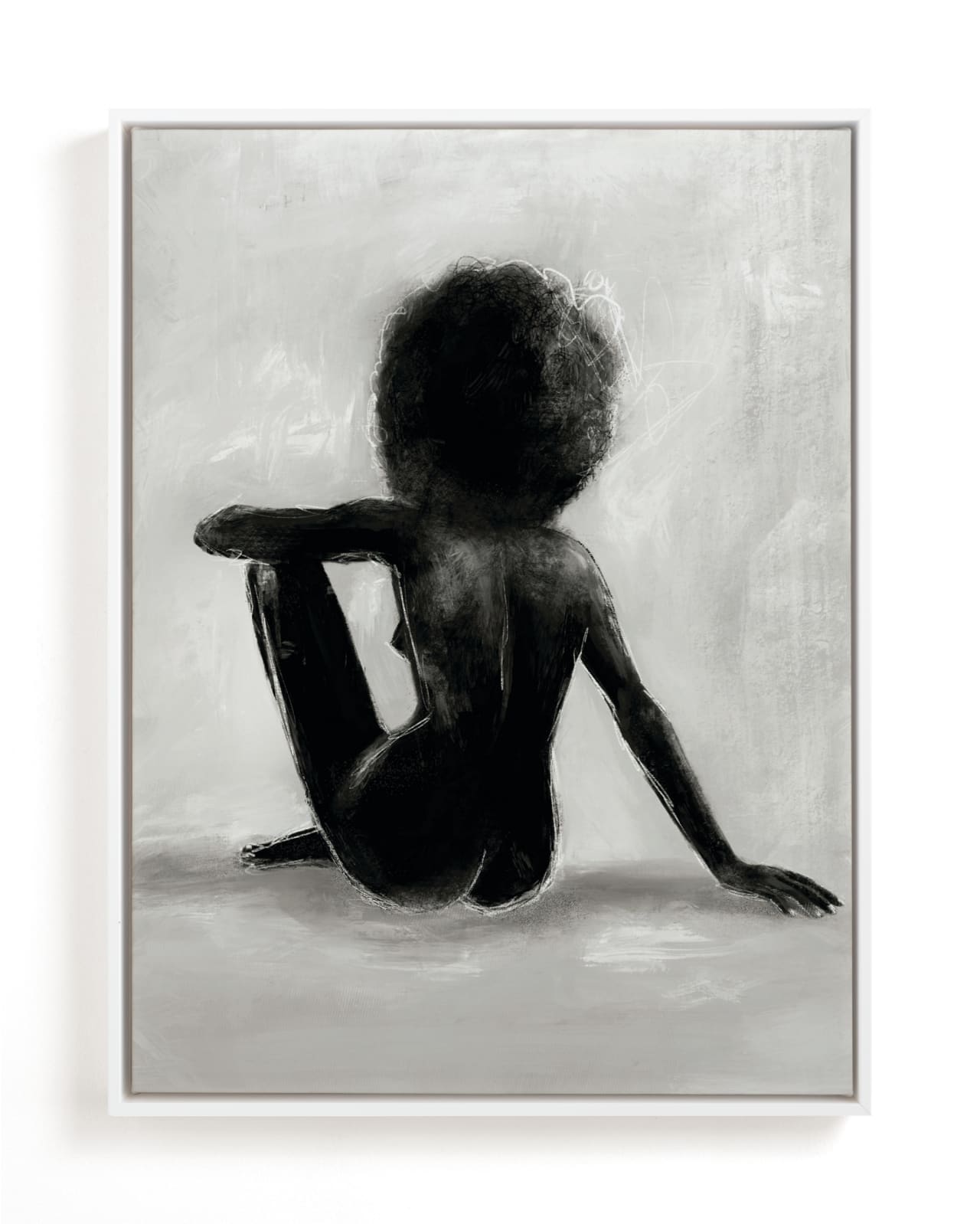 "noire étude" - Limited Edition Art Print by Marabou Design in beautiful frame options and a variety of sizes.
