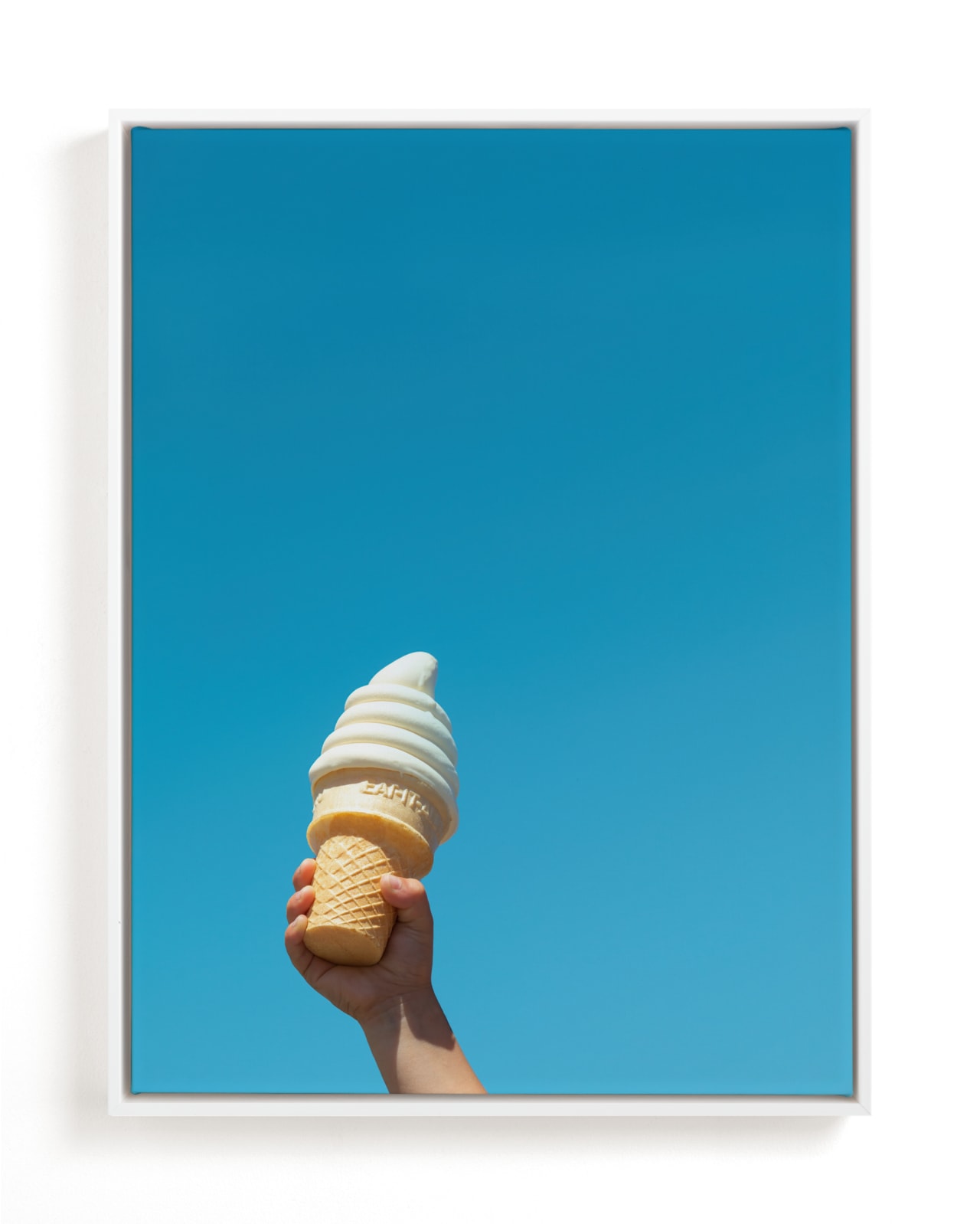 "In Frosties We Trust" - Limited Edition Art Print by Denise Crew in beautiful frame options and a variety of sizes.