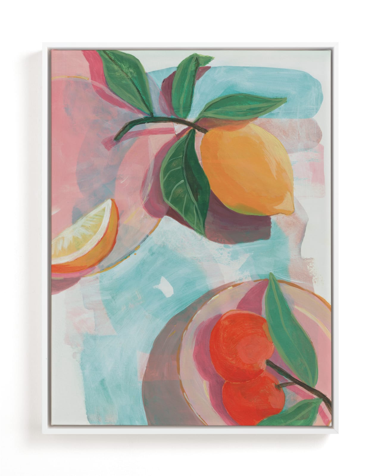 "Citrus Dream" - Limited Edition Art Print by Kinga Subject in beautiful frame options and a variety of sizes.