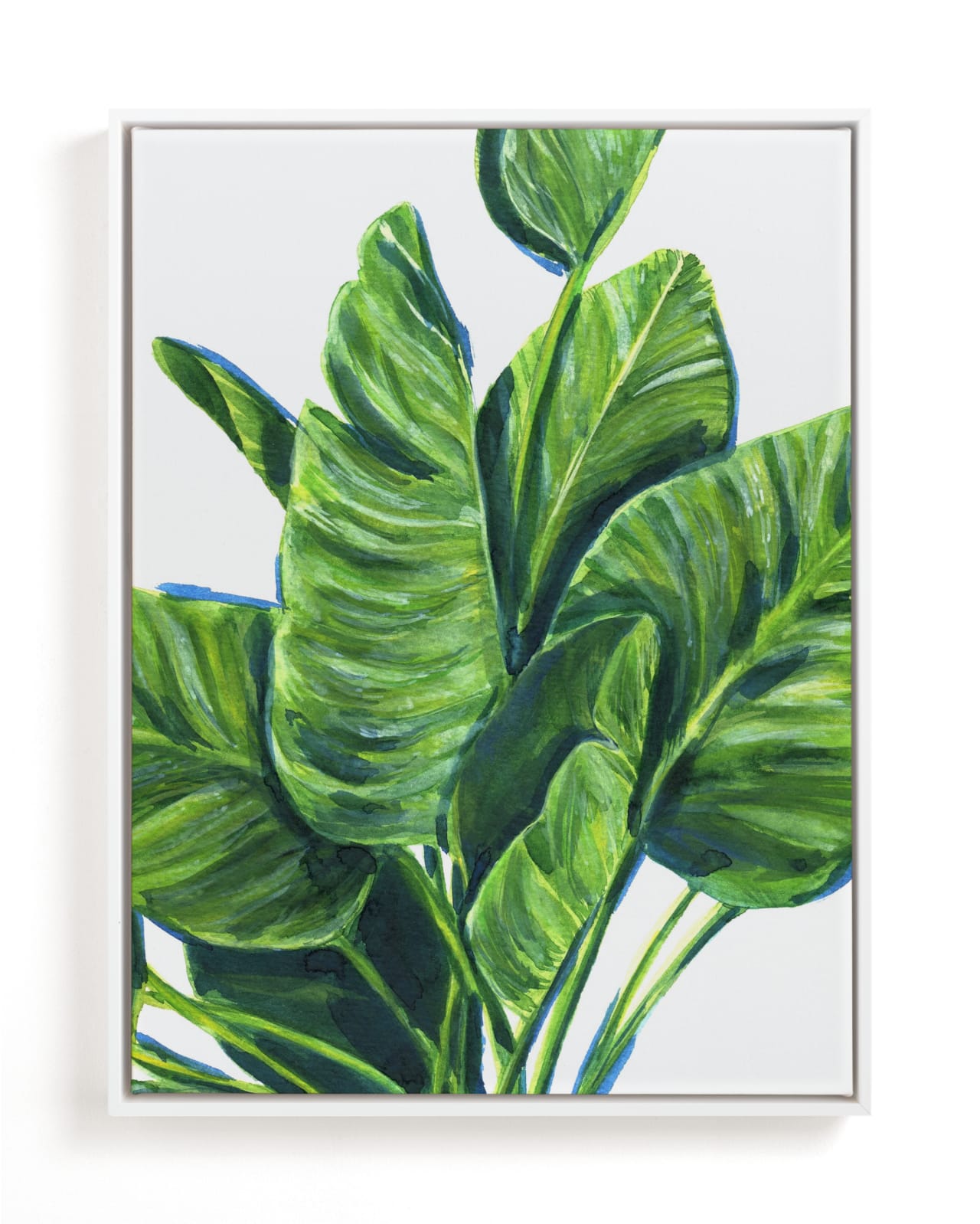 "Tropical plants II" - Limited Edition Art Print by Alexandra Dzh in beautiful frame options and a variety of sizes.