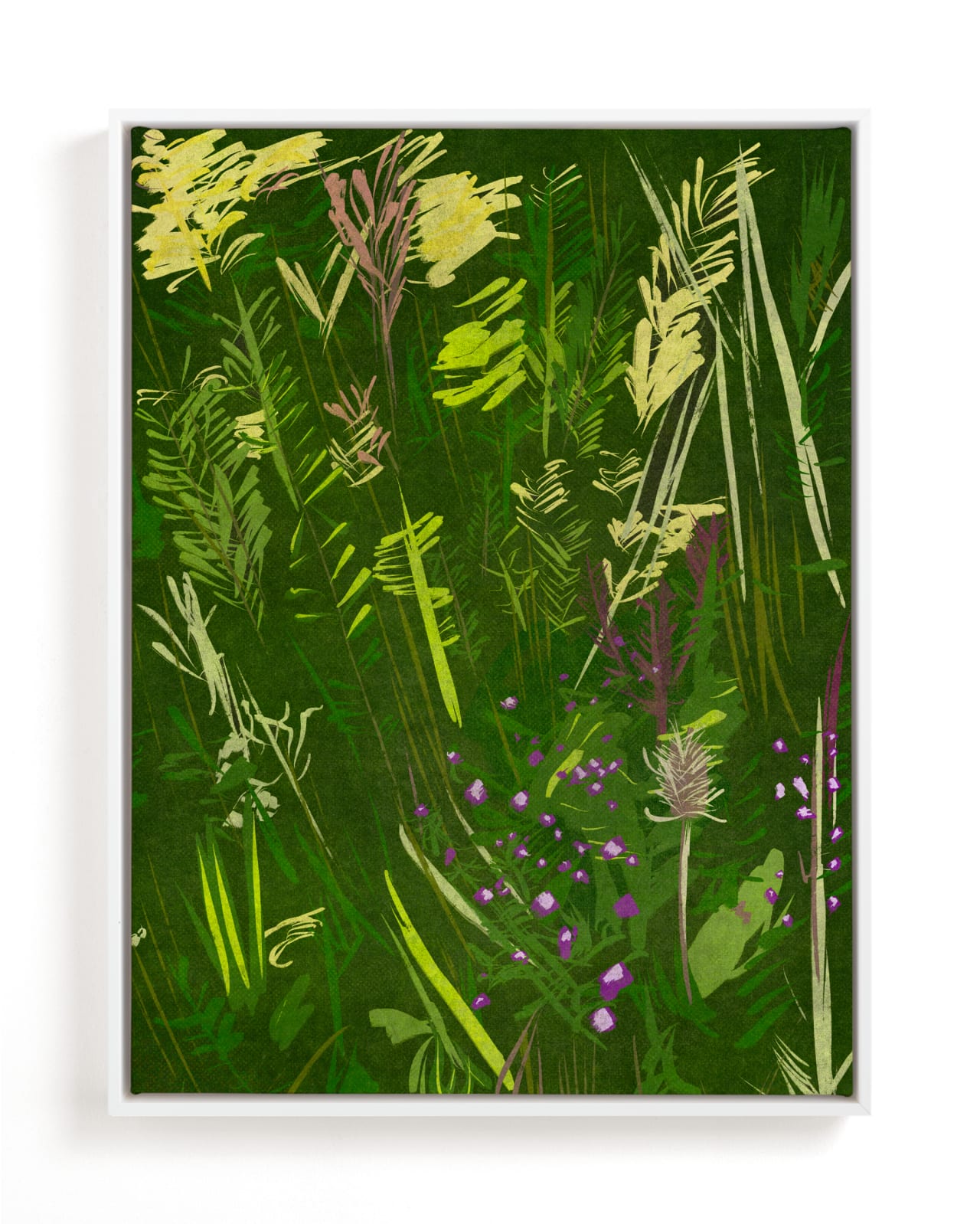 "A View in Green" - Limited Edition Art Print by Michael Hovitch in beautiful frame options and a variety of sizes.