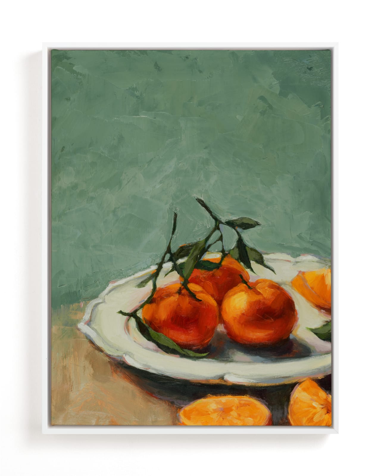 "Clementine" - Limited Edition Art Print by Wendy Keller in beautiful frame options and a variety of sizes.