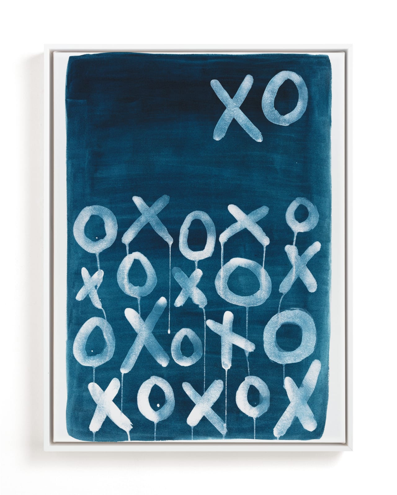 "XO Lunar" - Limited Edition Art Print by Michelle Owenby Design in beautiful frame options and a variety of sizes.