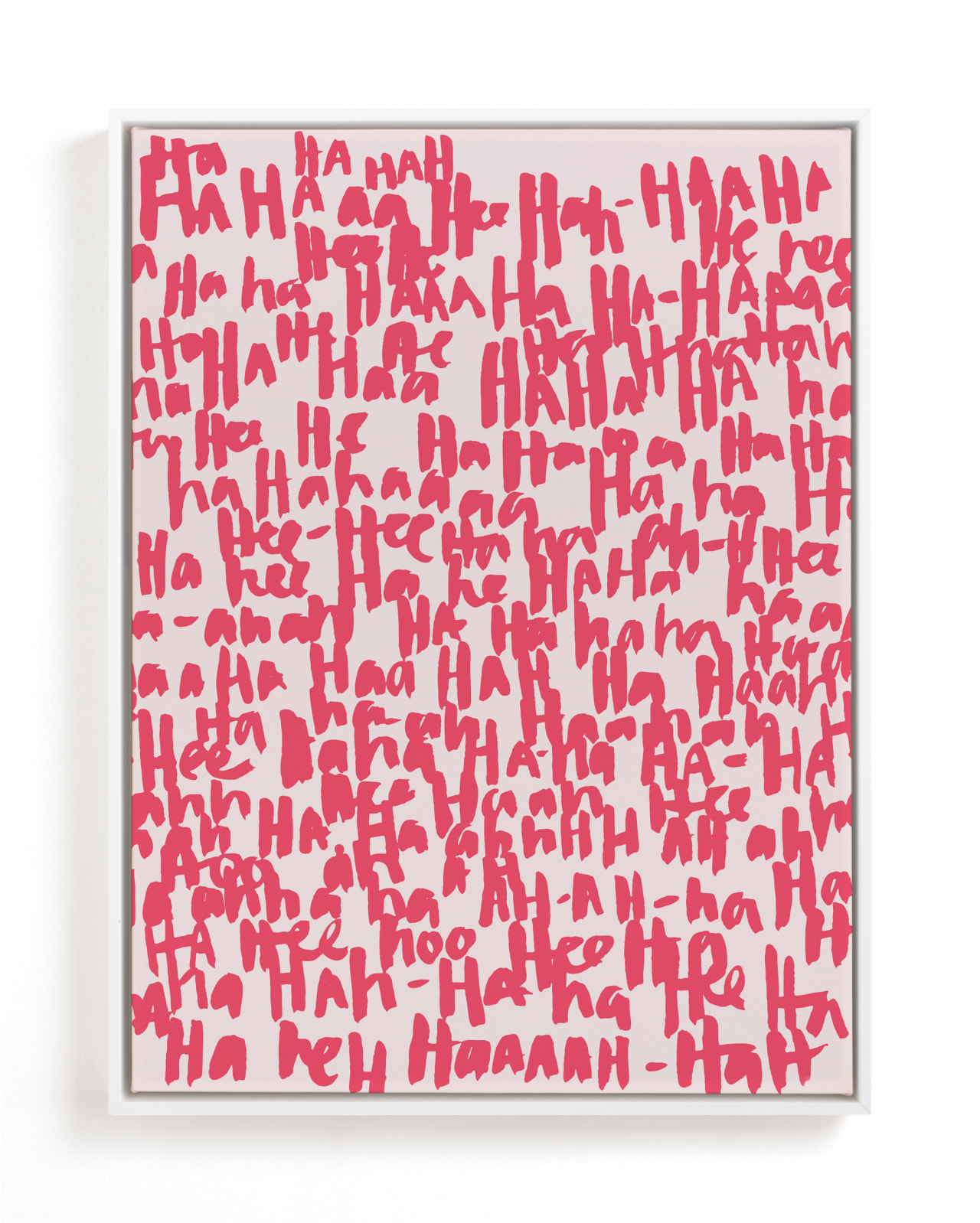"HA-HA-HA-HA" - Limited Edition Art Print by Kate Roebuck in beautiful frame options and a variety of sizes.