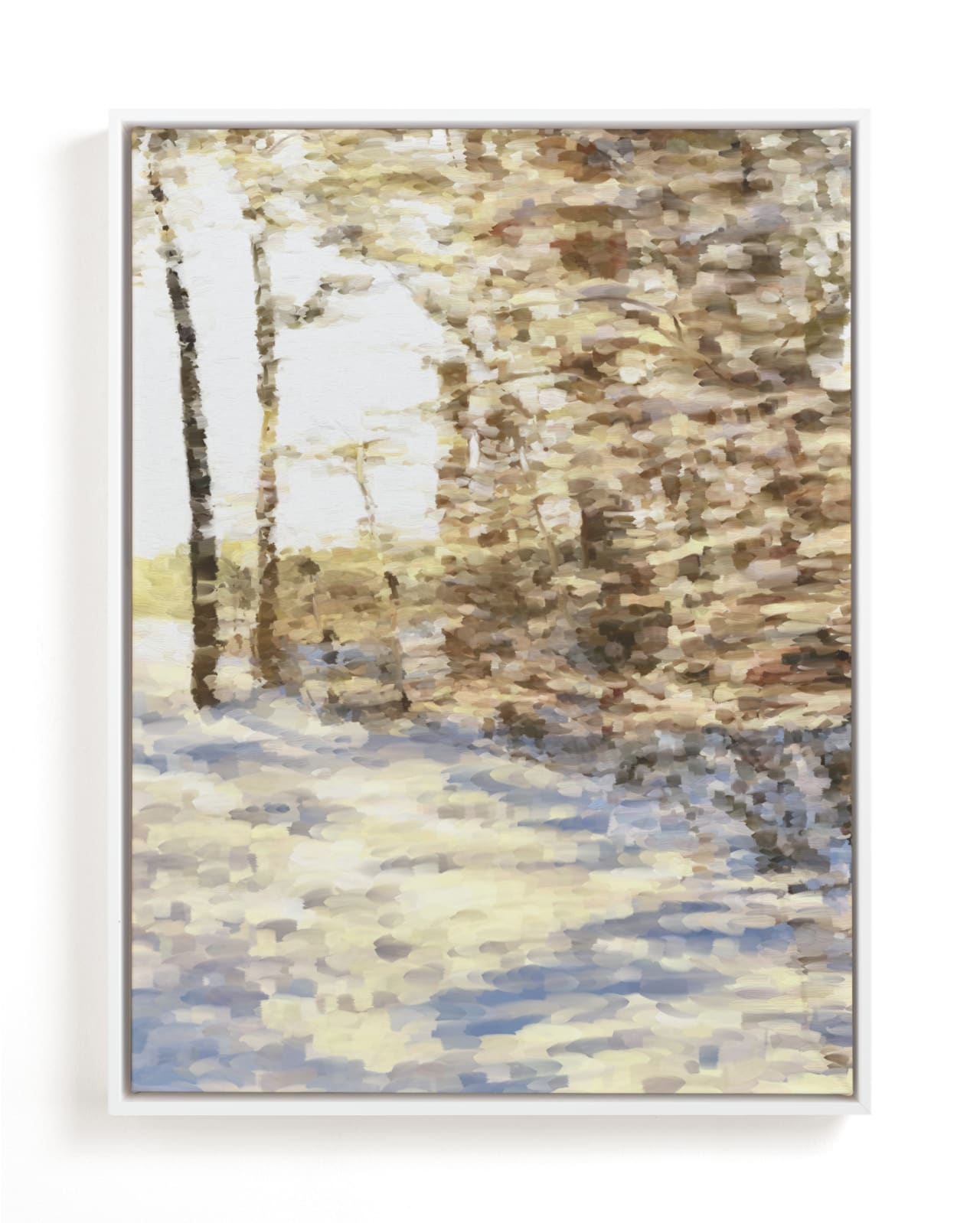 "Winter Walk" - Limited Edition Art Print by Amy Hall in beautiful frame options and a variety of sizes.