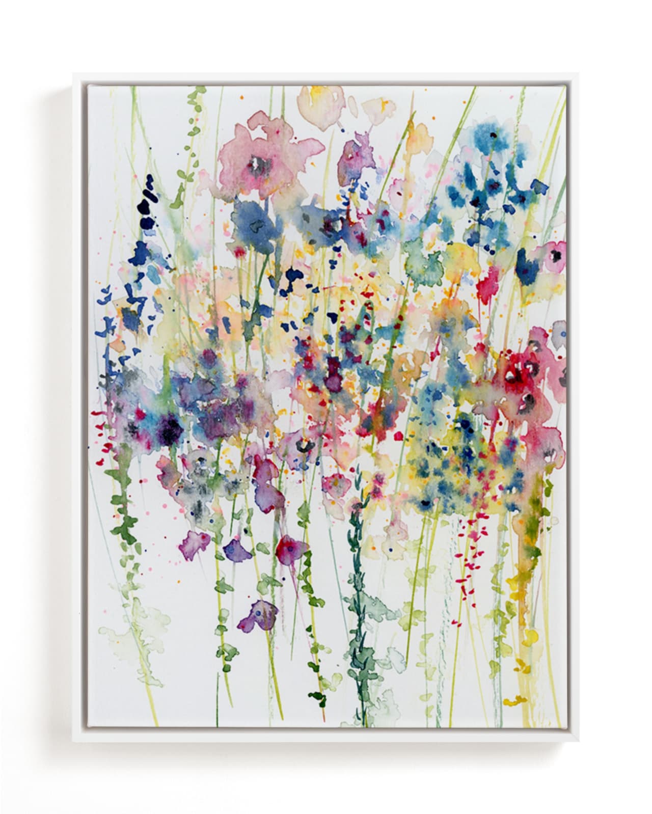 "Wildflowers" - Limited Edition Art Print by Lindsay Megahed in beautiful frame options and a variety of sizes.