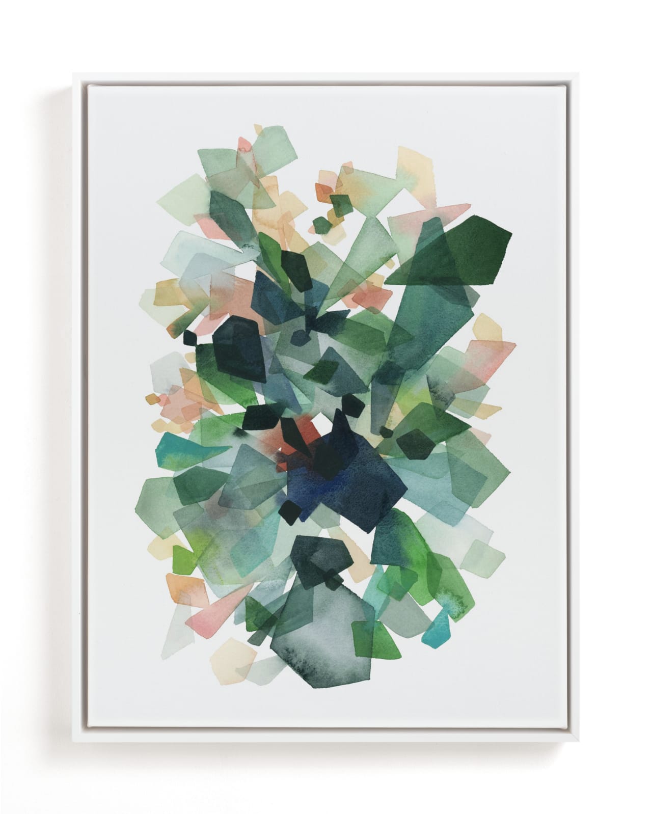 "Emerald Gems" - Limited Edition Art Print by Yao Cheng Design in beautiful frame options and a variety of sizes.