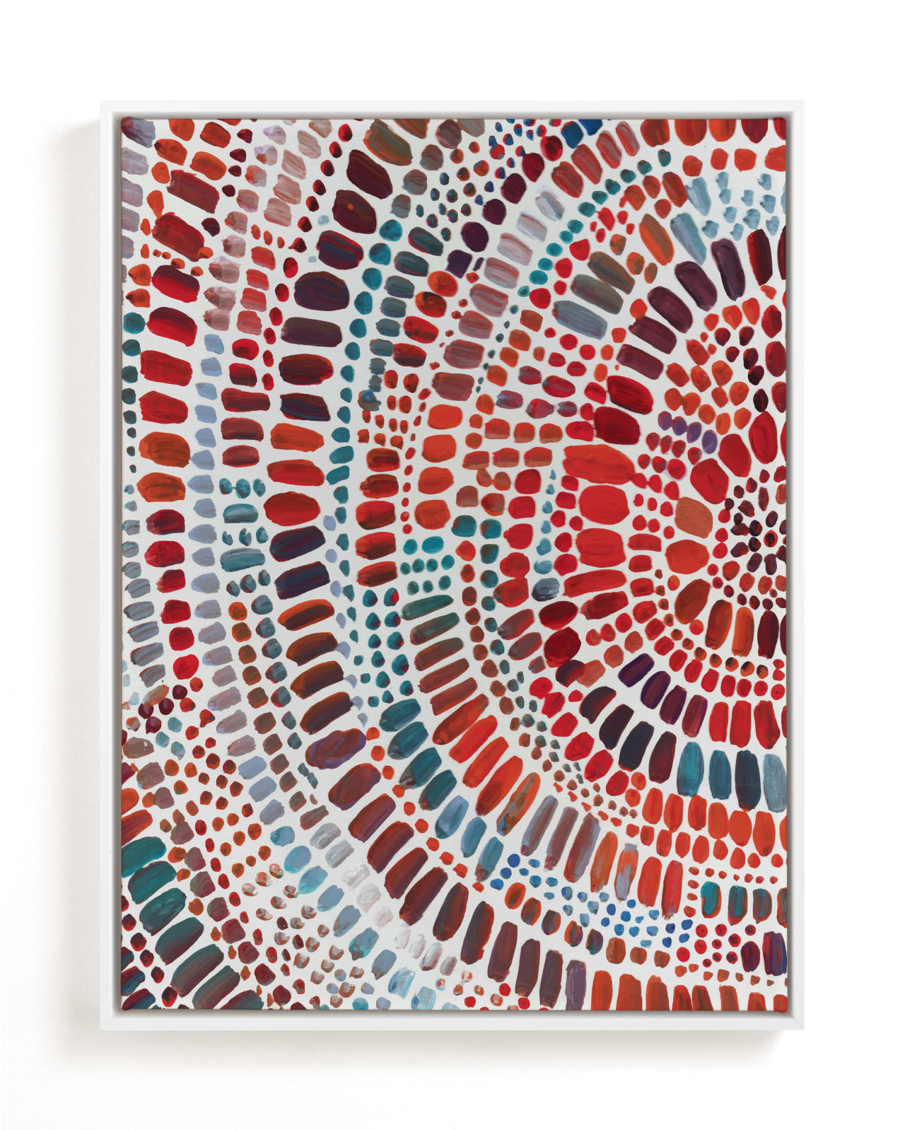 "Fire Ripple Drop" - Open Edition Fine Art Print by Holly Royval in beautiful frame options and a variety of sizes.