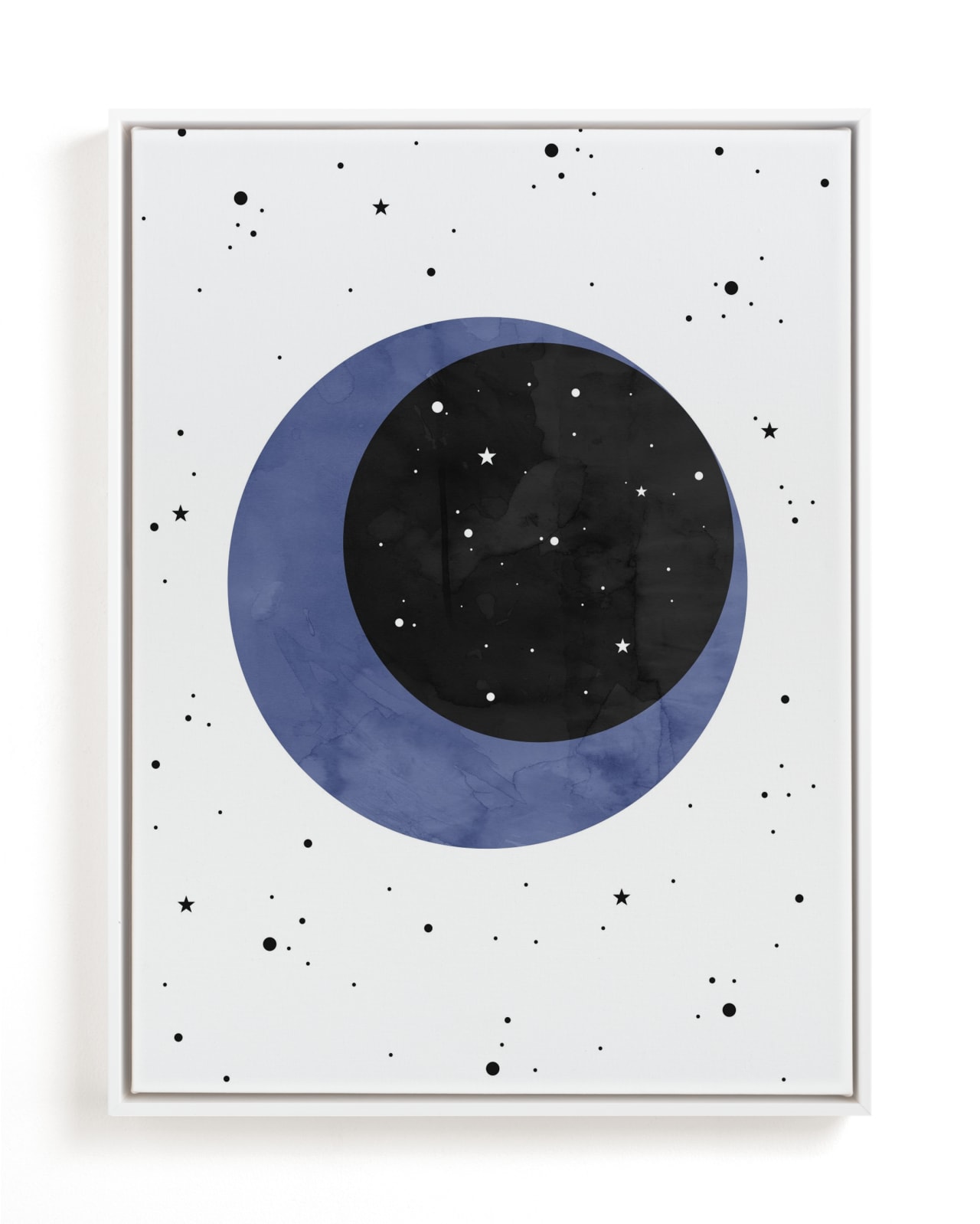 "Moon Magic & You" - Limited Edition Art Print by EMANUELA CARRATONI in beautiful frame options and a variety of sizes.