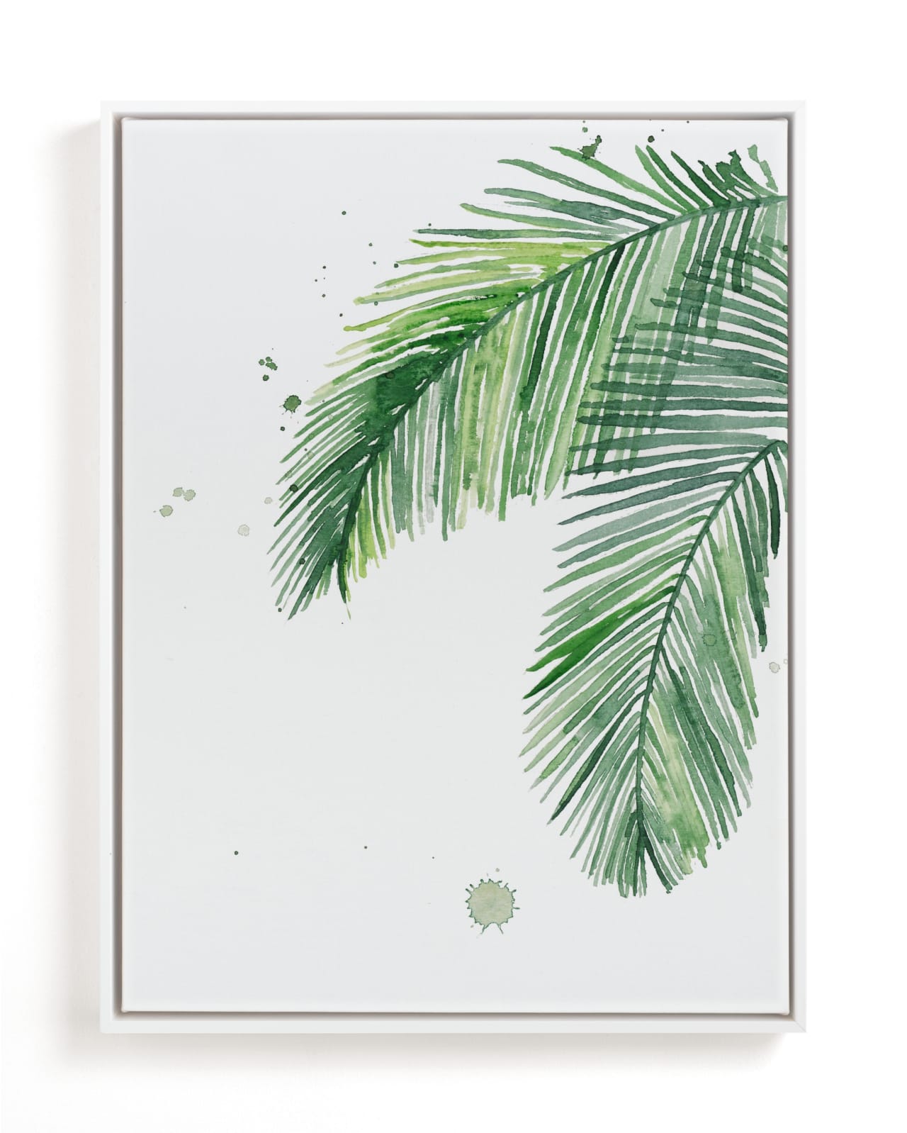 "Summer Palms" - Limited Edition Art Print by Kelsey McNatt in beautiful frame options and a variety of sizes.
