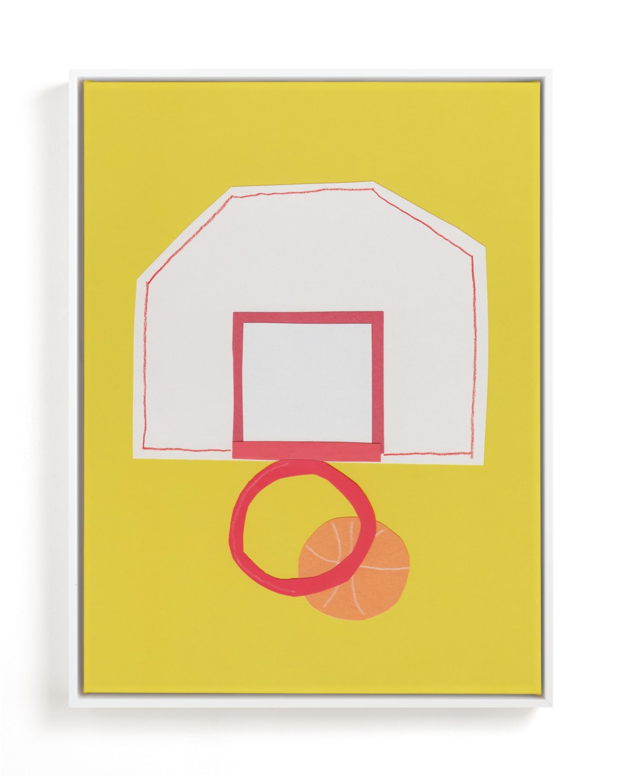 "Basketball Hoop" - Limited Edition Art Print by Elliot Stokes in beautiful frame options and a variety of sizes.