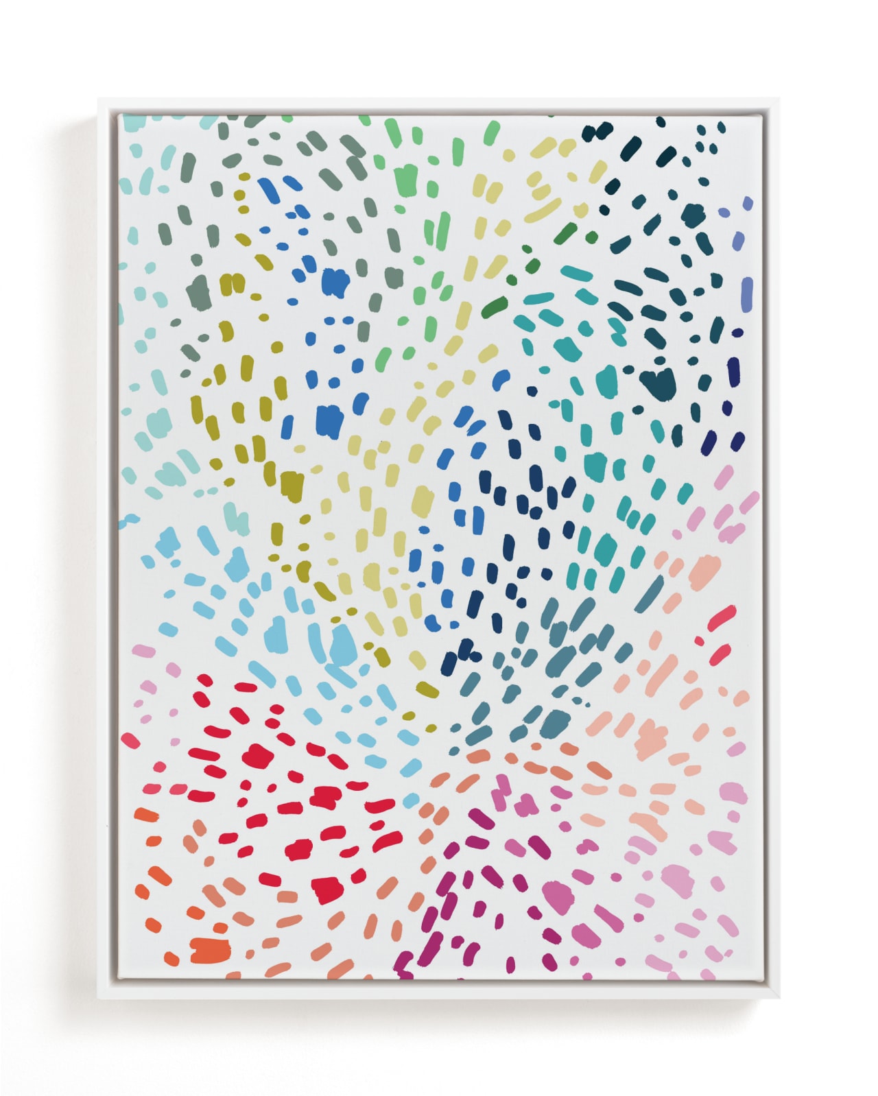 "Spots and Dots" - Limited Edition Art Print by Katie Craig in beautiful frame options and a variety of sizes.