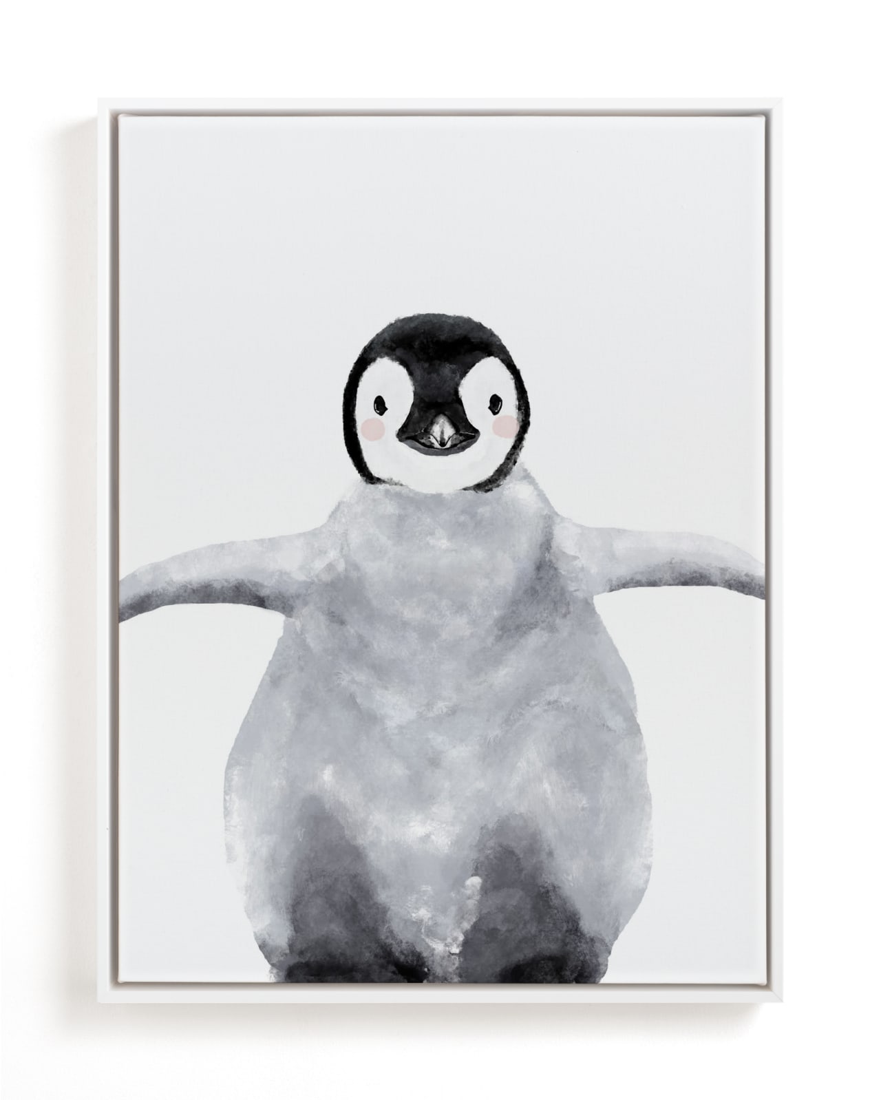 "Baby Animal Penguin" - Limited Edition Art Print by Cass Loh in beautiful frame options and a variety of sizes.